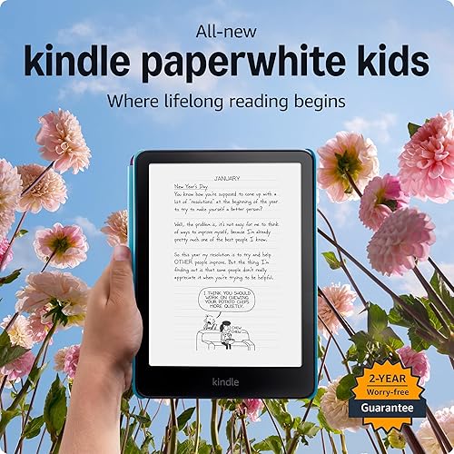 Электронная книга Amazon Kindle Paperwhite Kids 2024 16GB The Diary of a Wimpy Kid