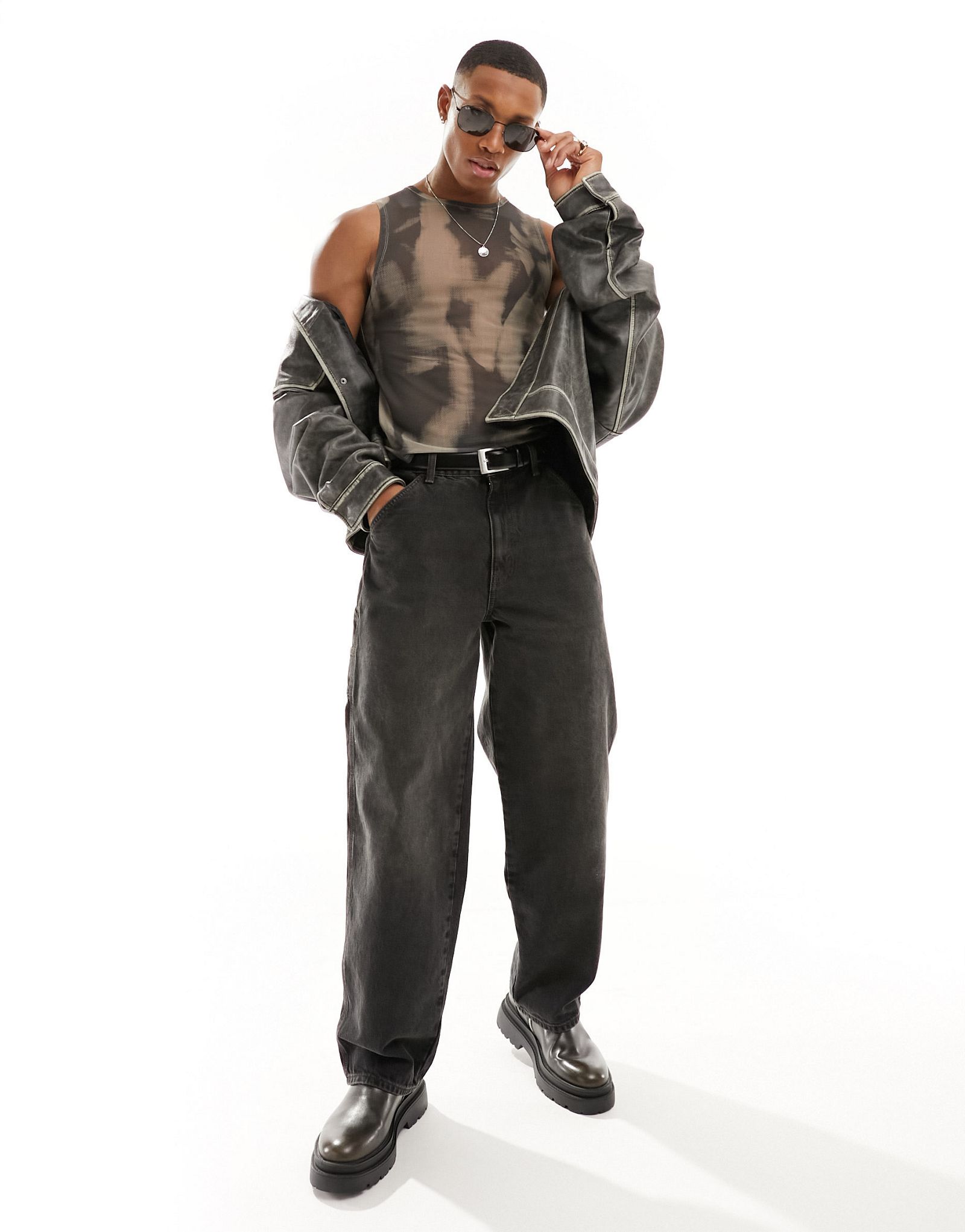 Майка без рукавов с принтом ASOS DESIGN 4790₽