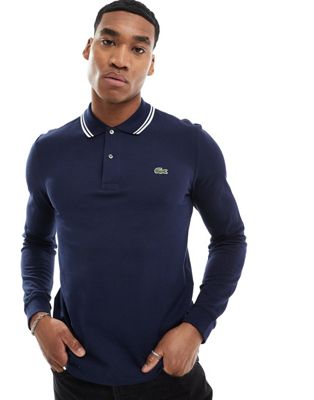 Asos polo lacoste best sale