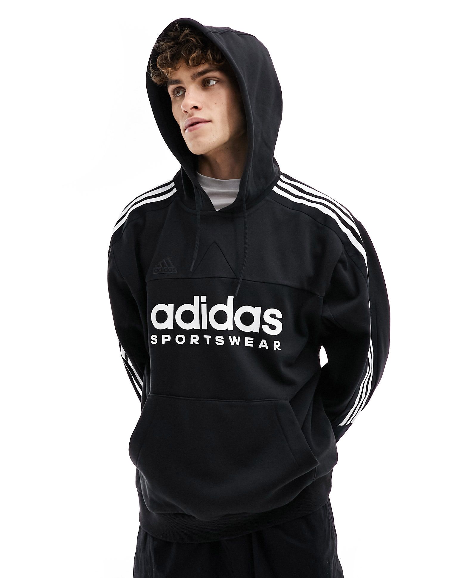 Черная худи adidas Football Tiro 8890₽