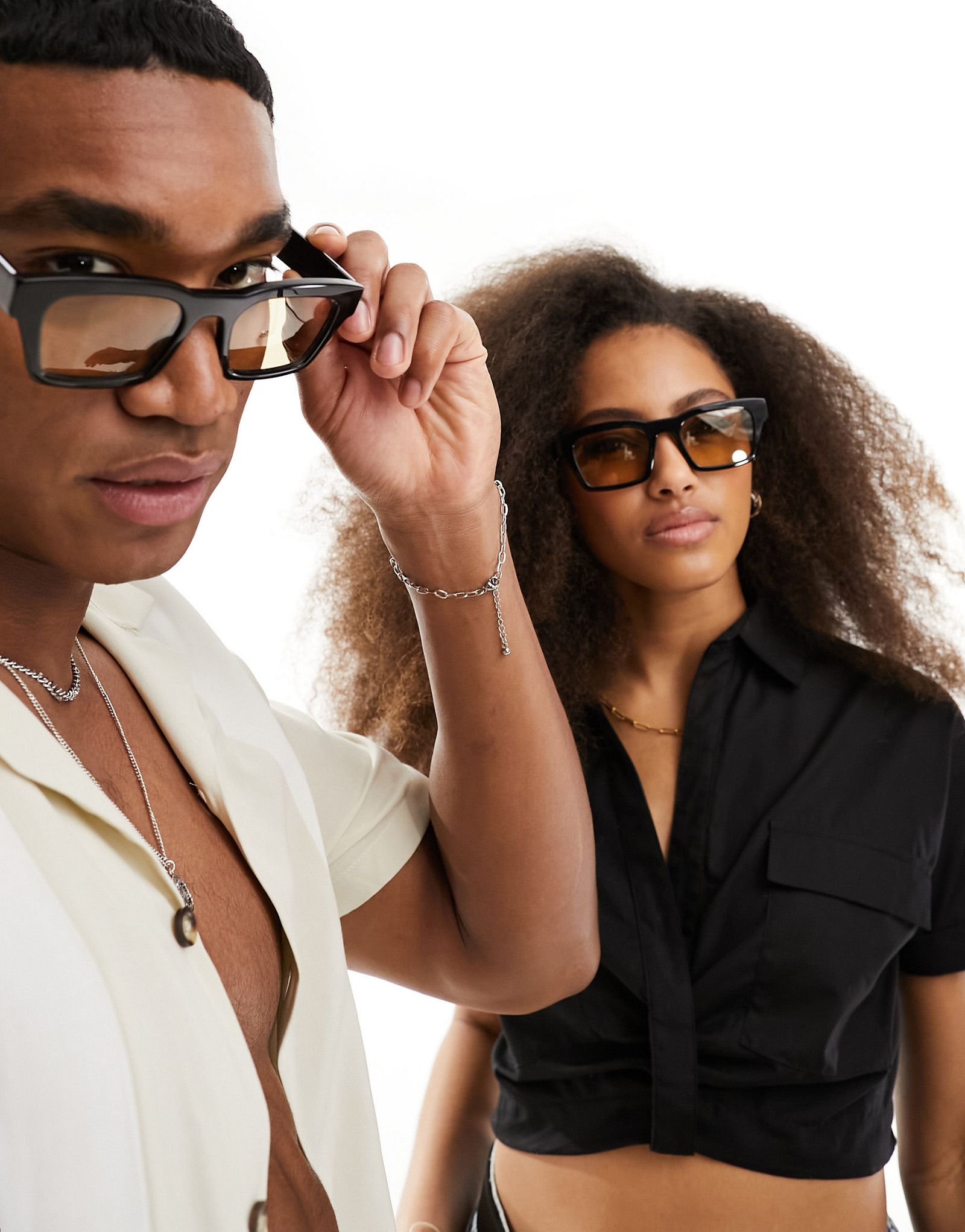 Черные квадратные солнцезащитные очки Spitfire восьмидесяти двух с коричневыми линзами 8690₽