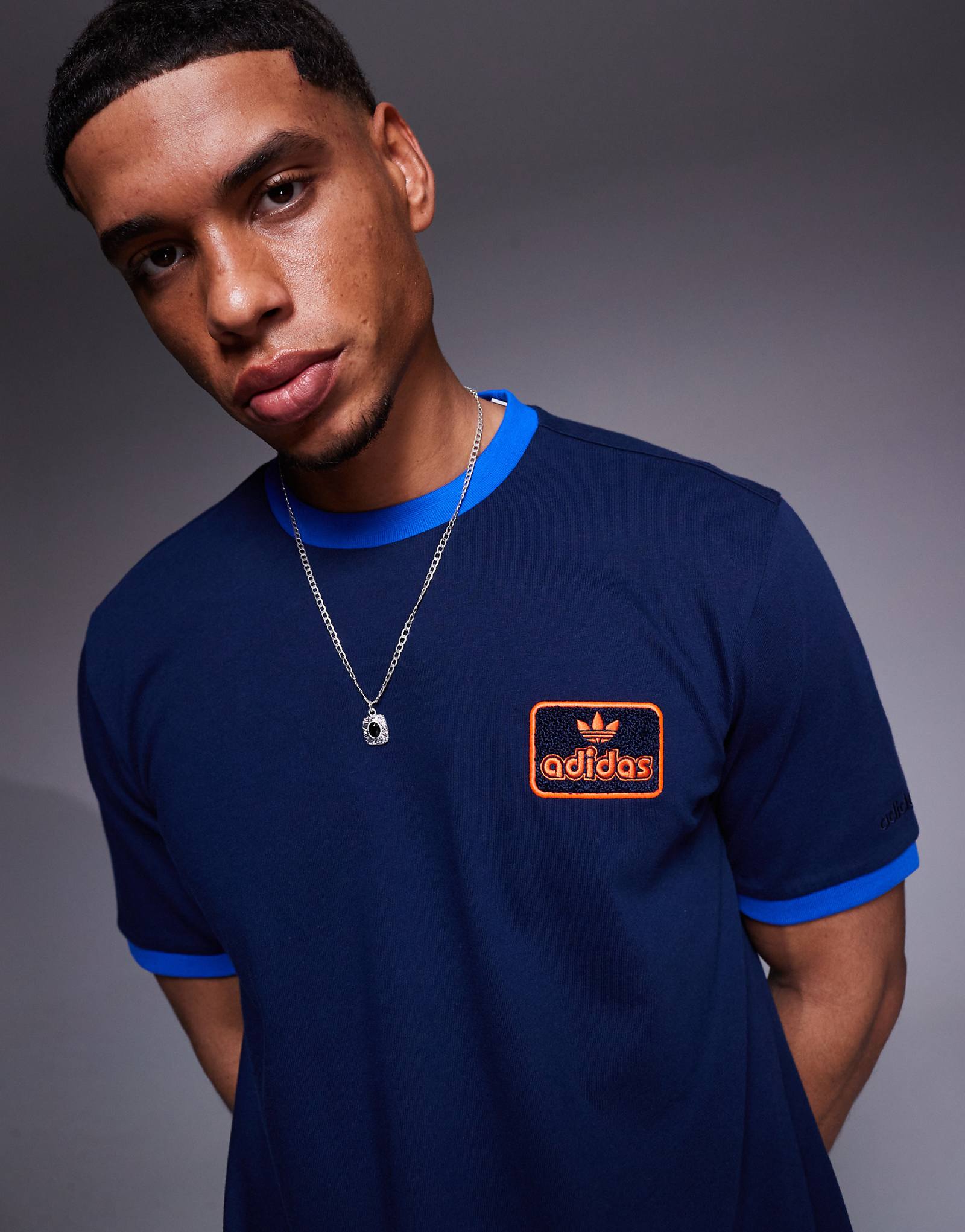 adidas Originals Sport t-shirt in navy 6590₽
