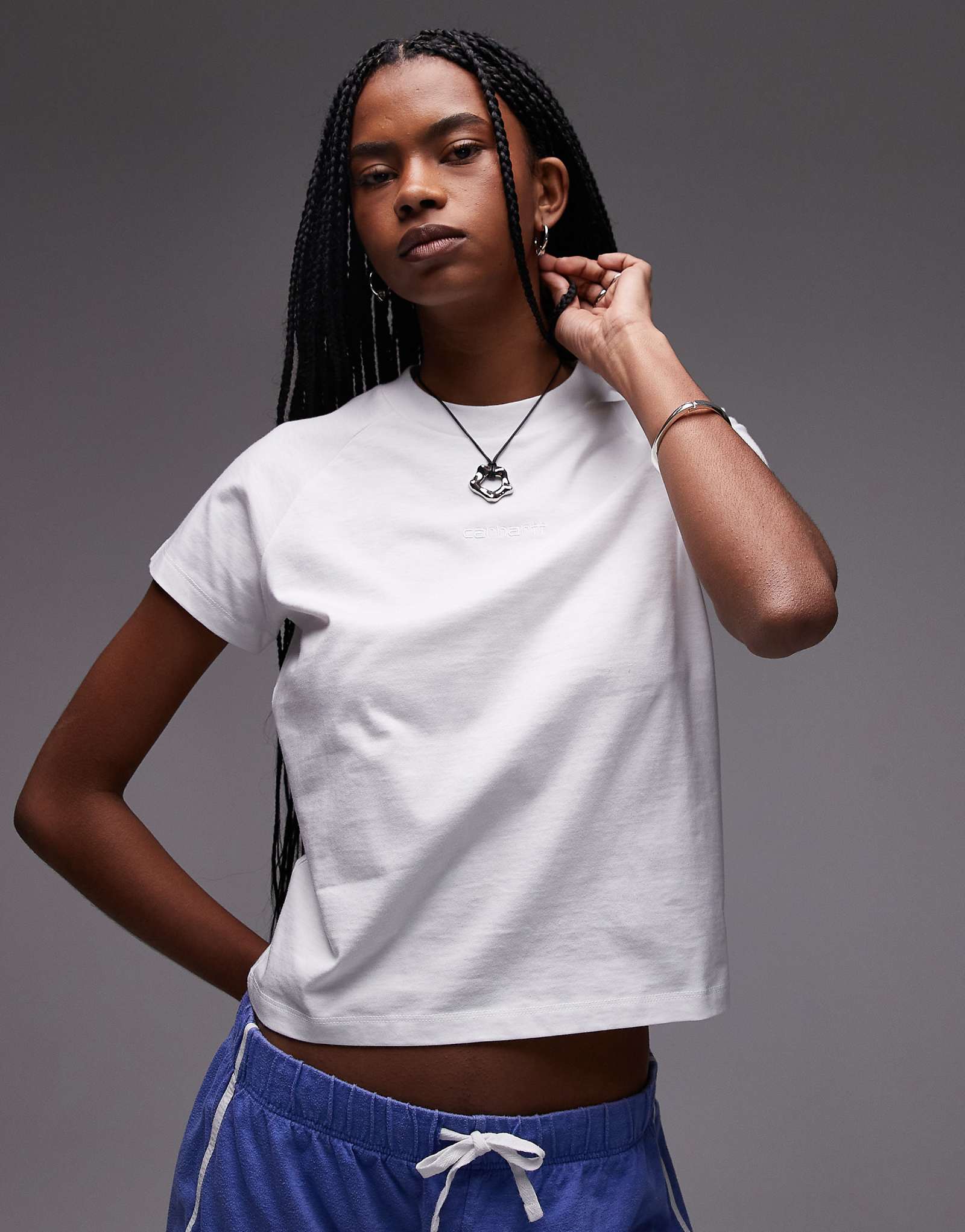 Carhartt WIP Roy T-shirt in white 9790₽