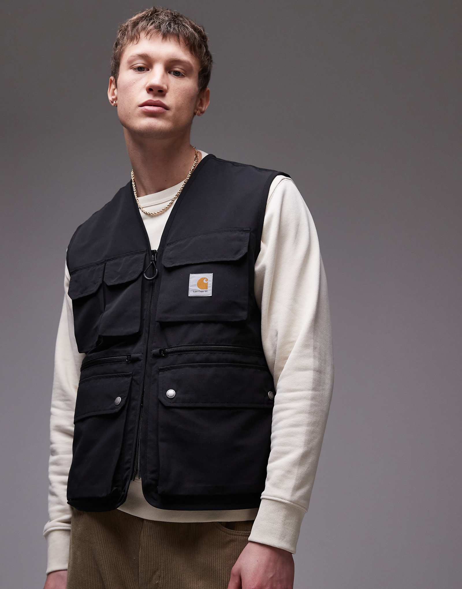 Carhartt WIP Irwin vest in black 41890₽