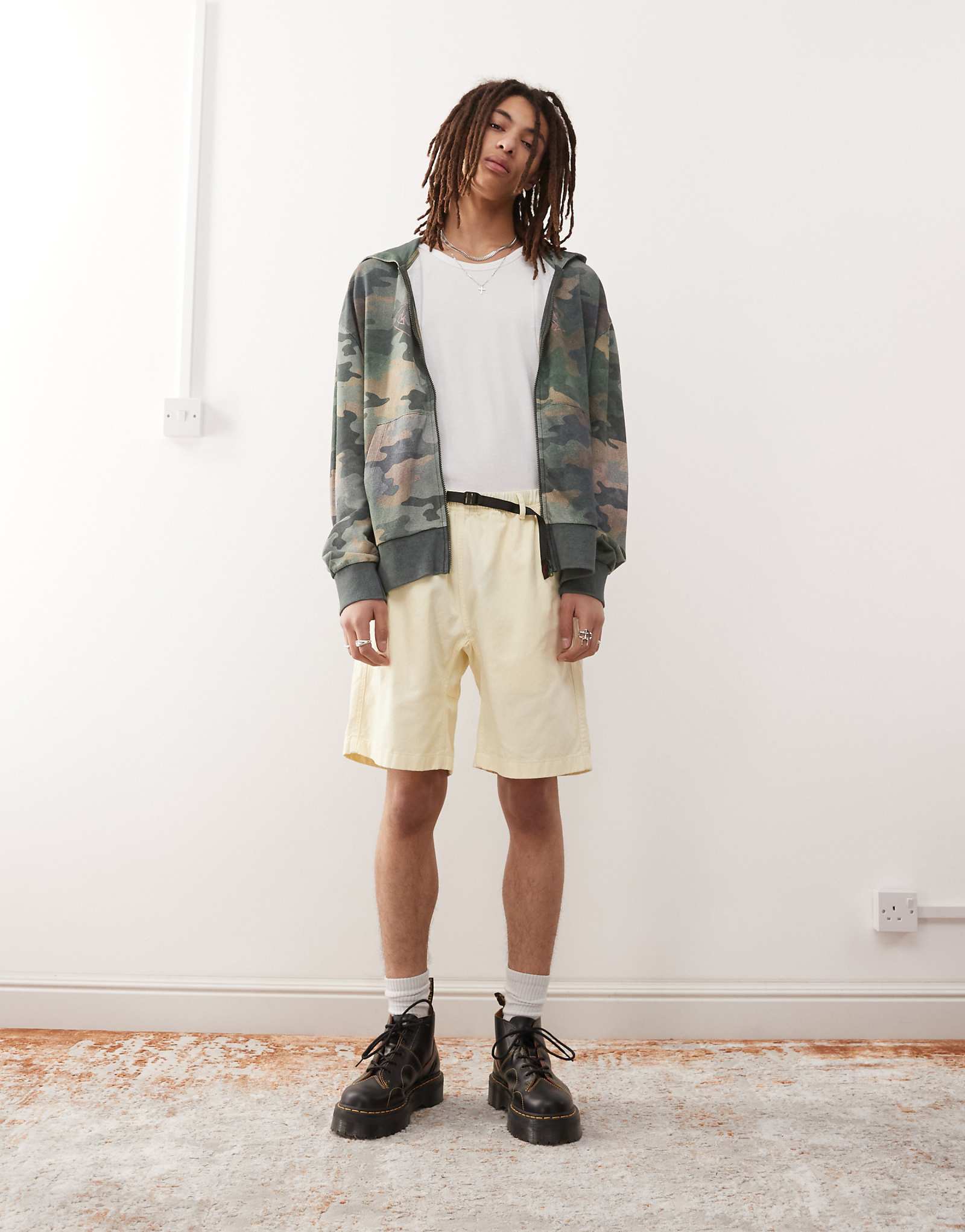 Gramicci G shorts in lemon