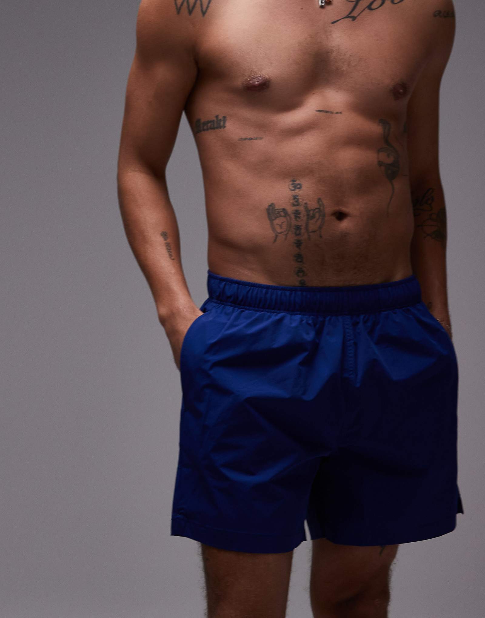 ARKET swim shorts in colbalt blue 7290₽