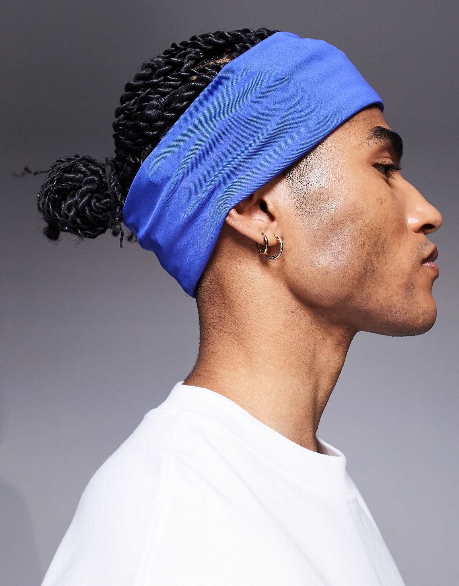 4505 quick dry running headband in cobalt blue 1990₽