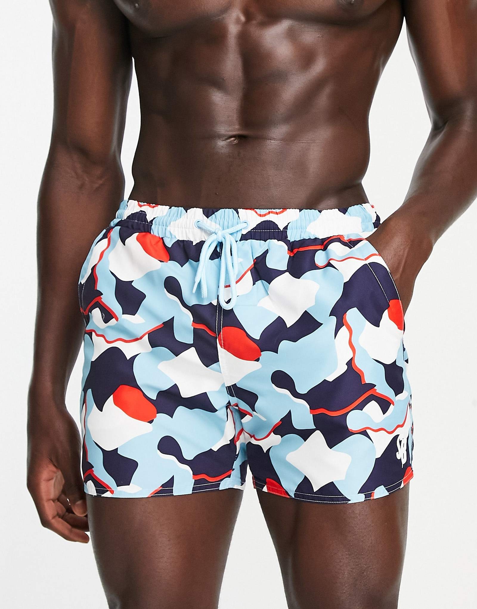 South Beach swim shorts in multi print 4290₽