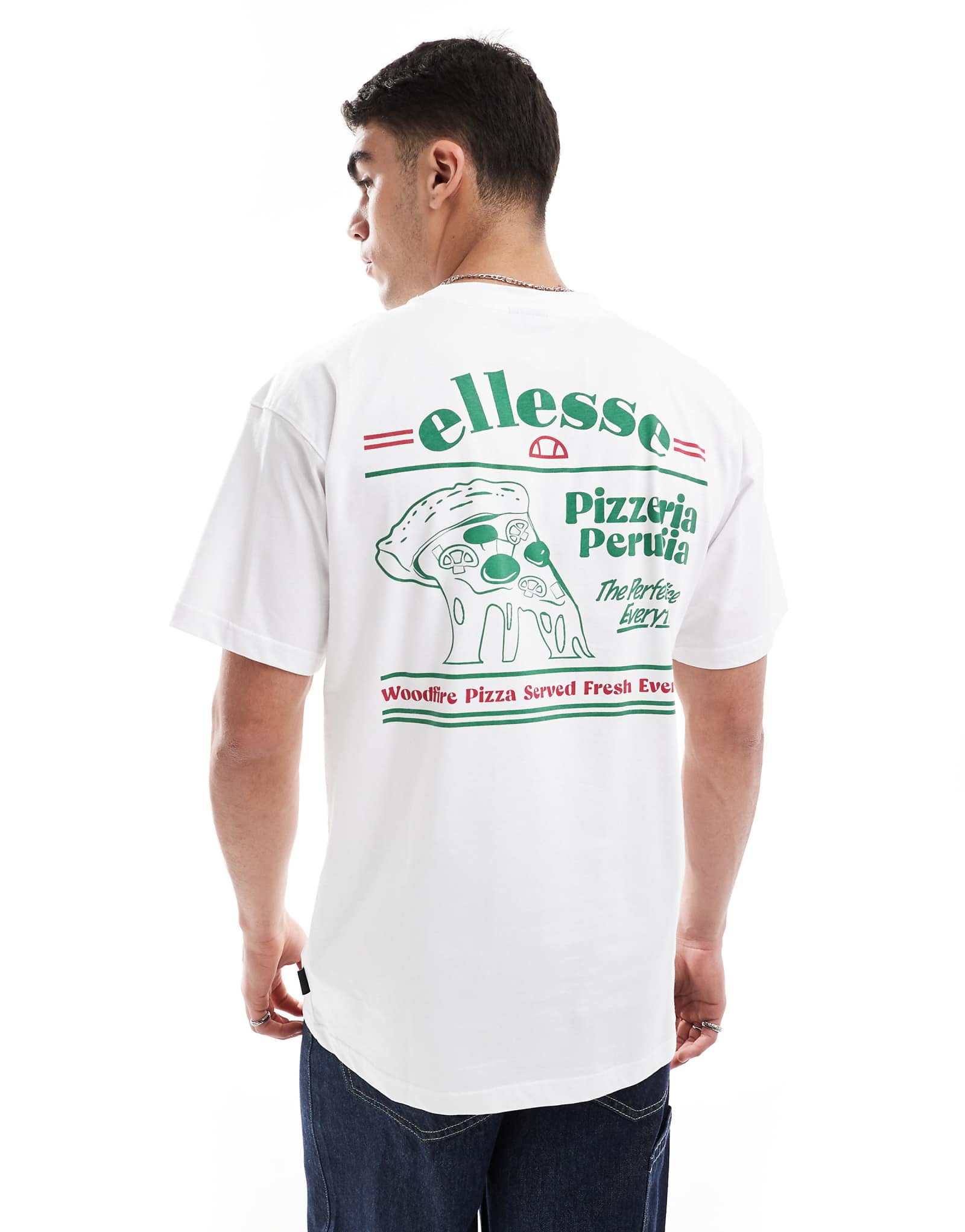 ellesse Canoci t-shirt in white 7090₽