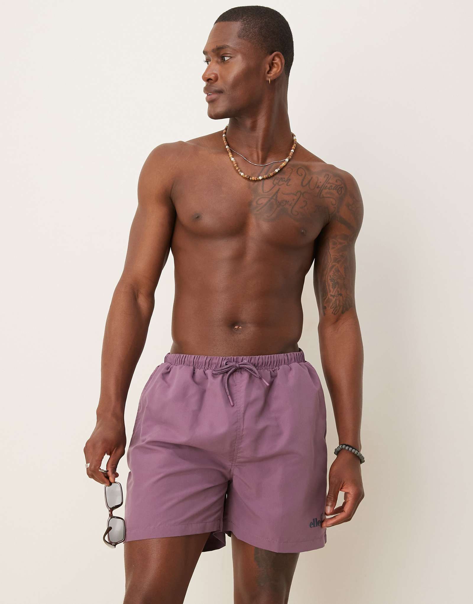 ellesse lamina swim shorts in purple 8190₽