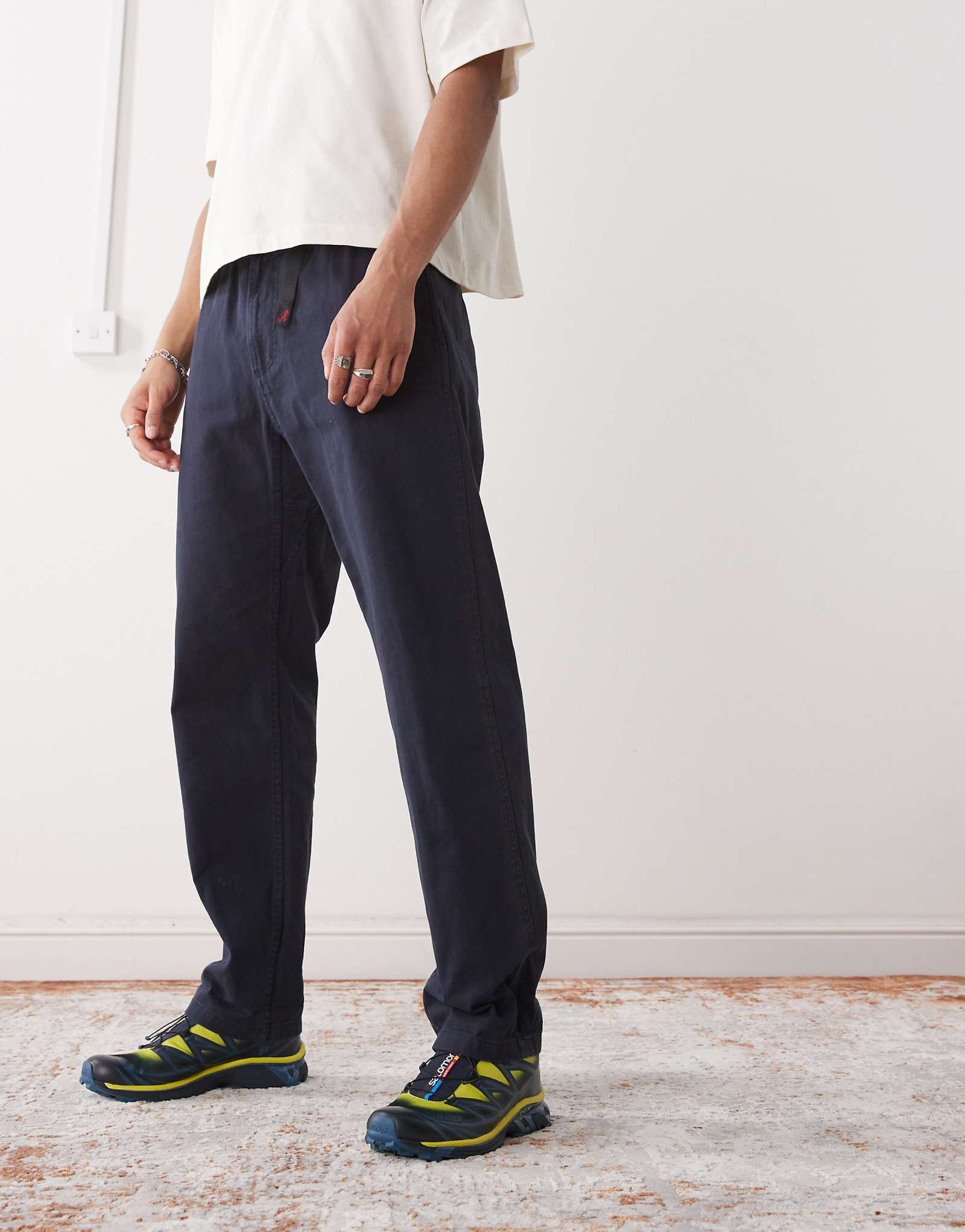 Брюки Gramicci G темно-синего цвета