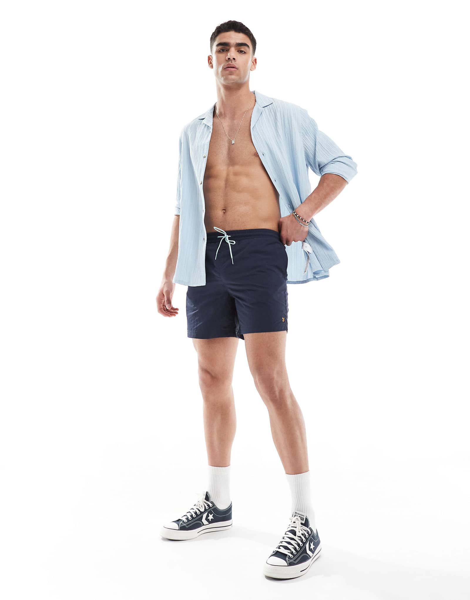 Farah Colbert swim shorts in navy 13090₽