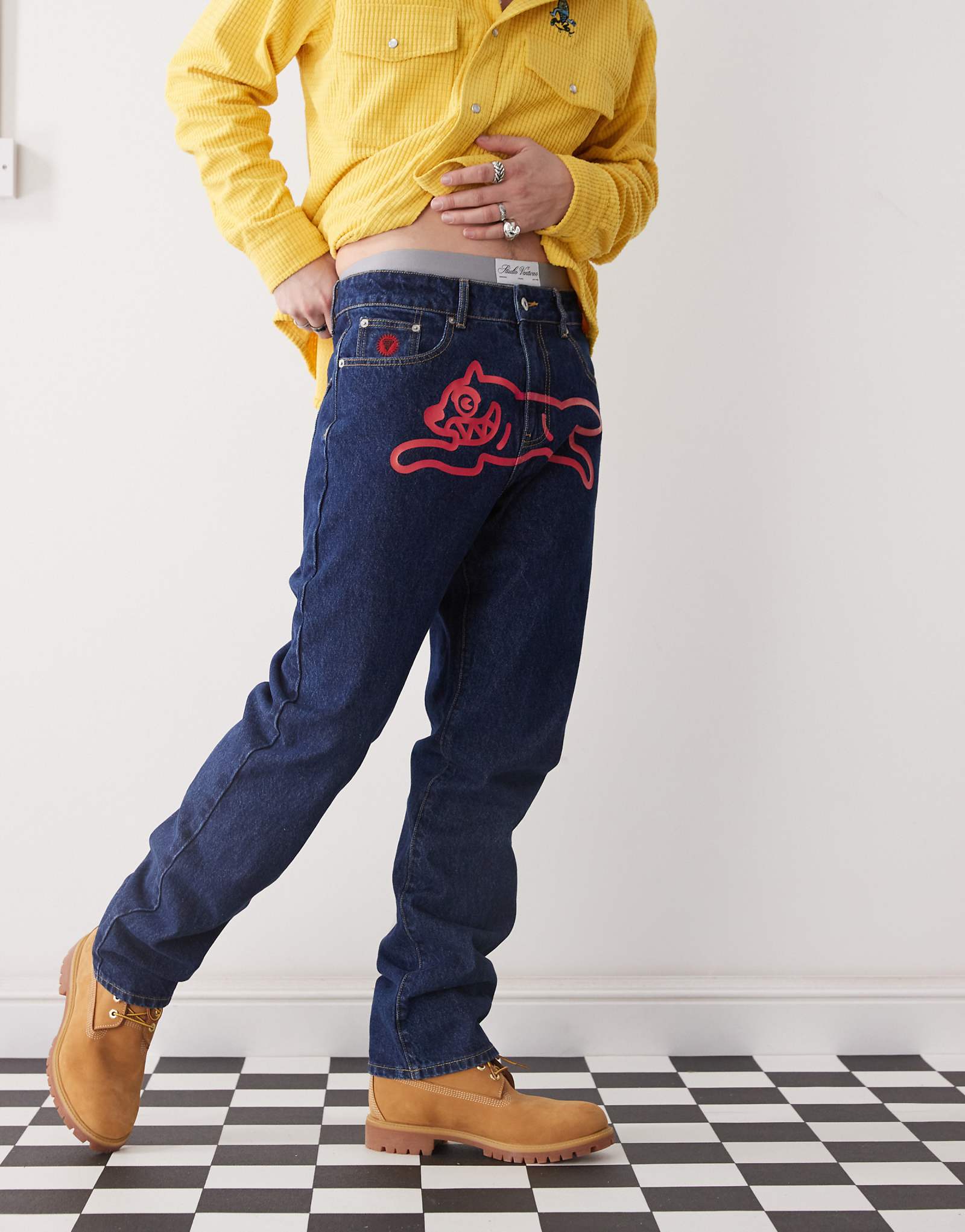 ICECREAM running dog denim jeans in indigo