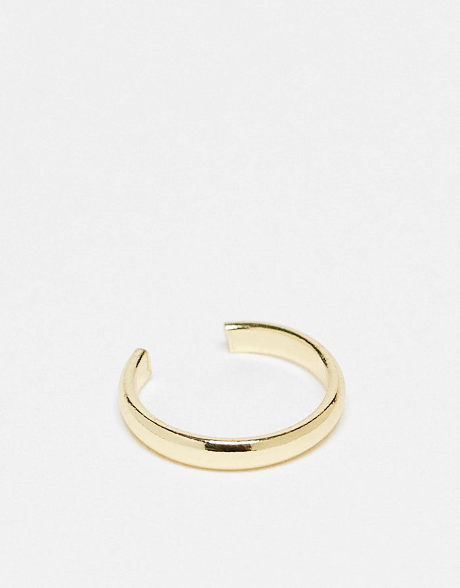 Kingsley Ryan simple ear cuff in gold plate