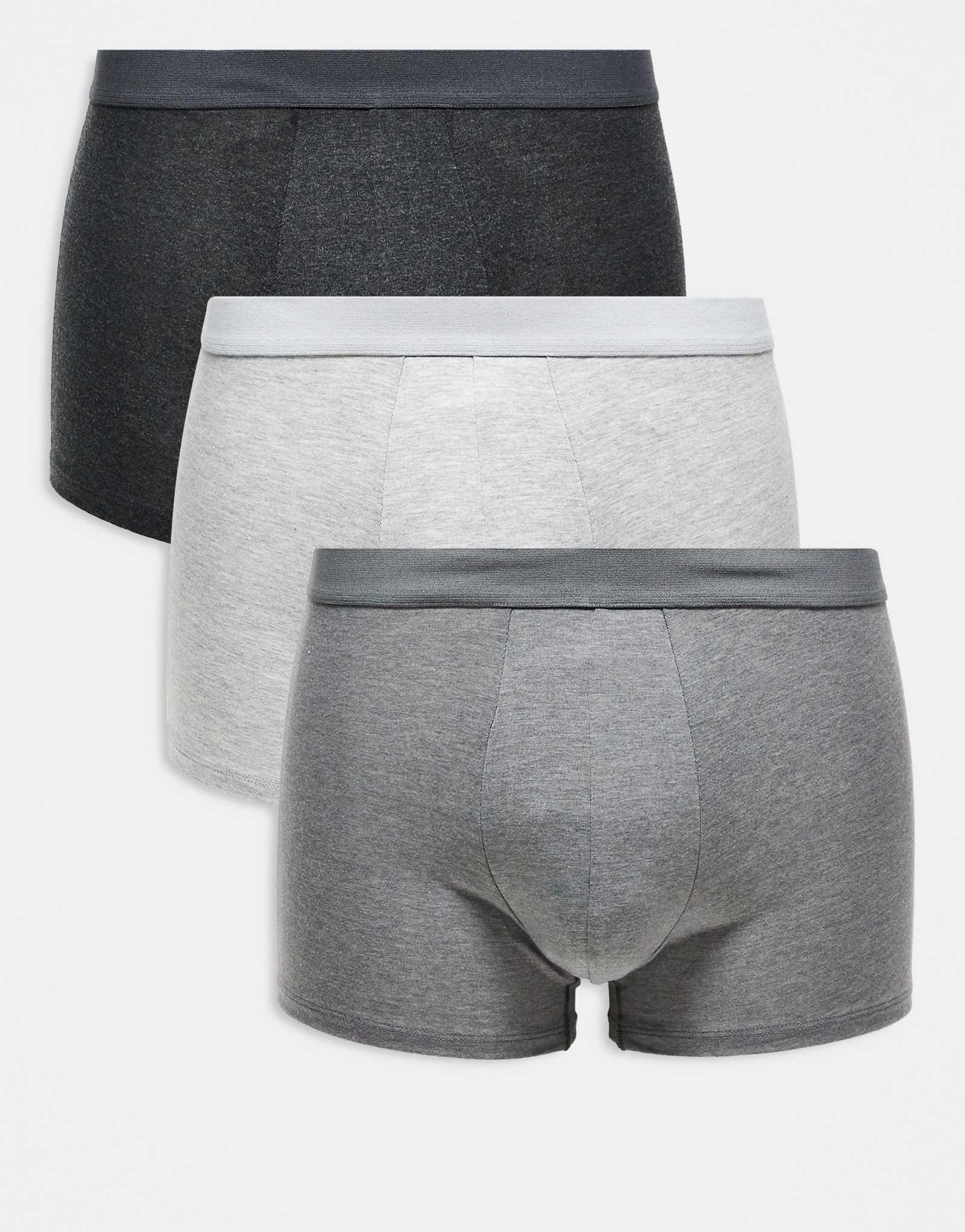 Mango 3 pack boxers in blackwhitegray 7590₽