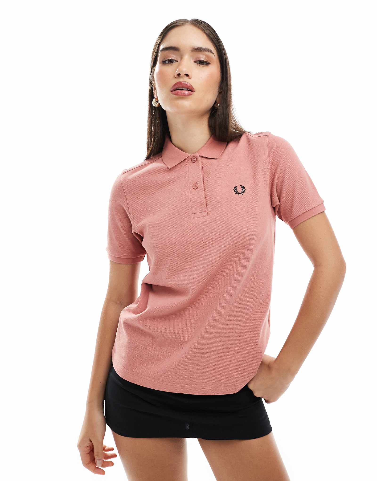 Fred Perry polo shirt in pink 13390₽