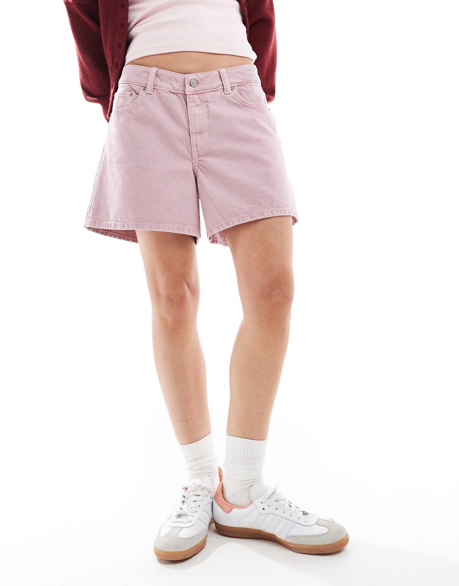 JJXX denim shorts in light pink 5690₽