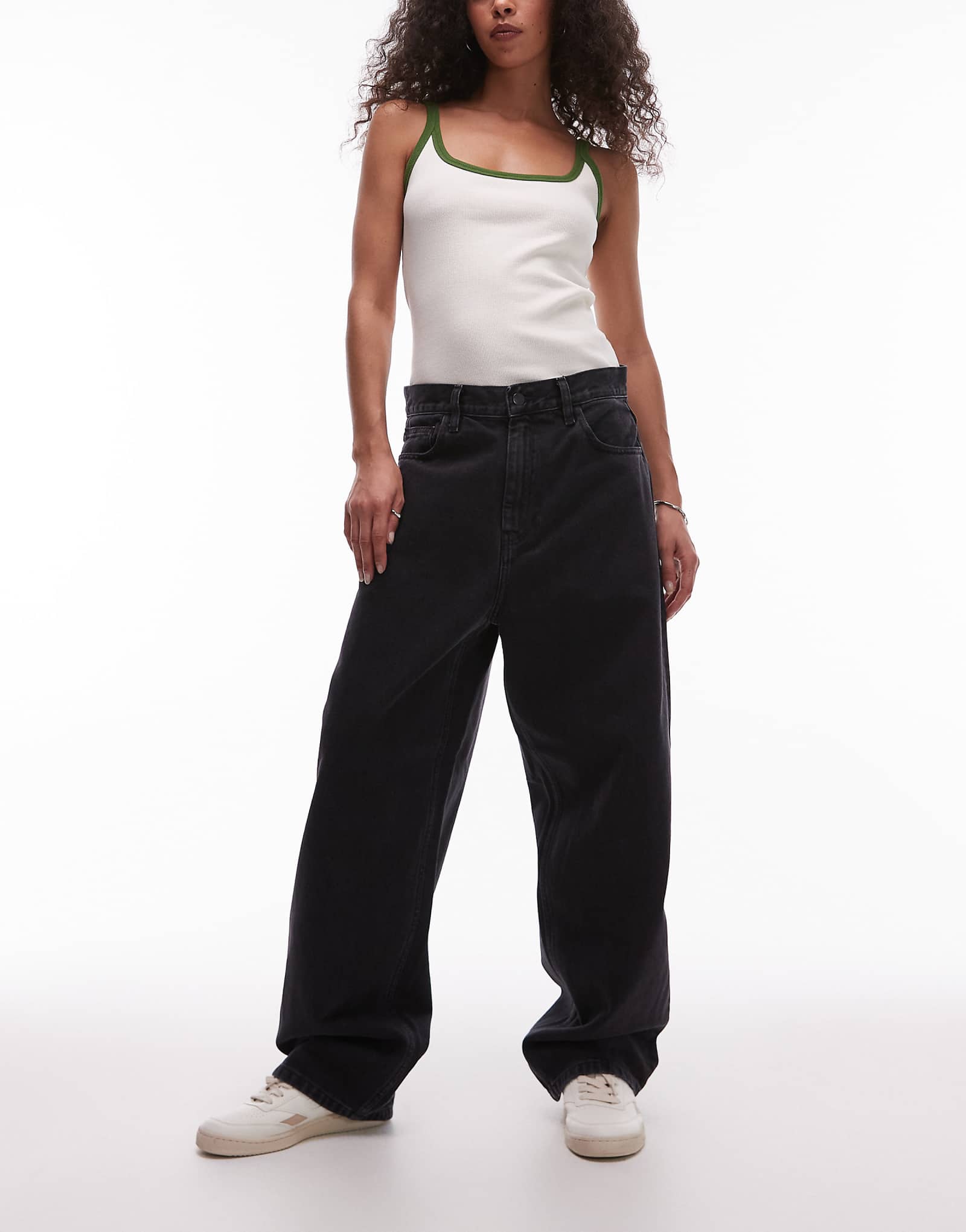 Carhartt WIP brandon loose fit jeans in black