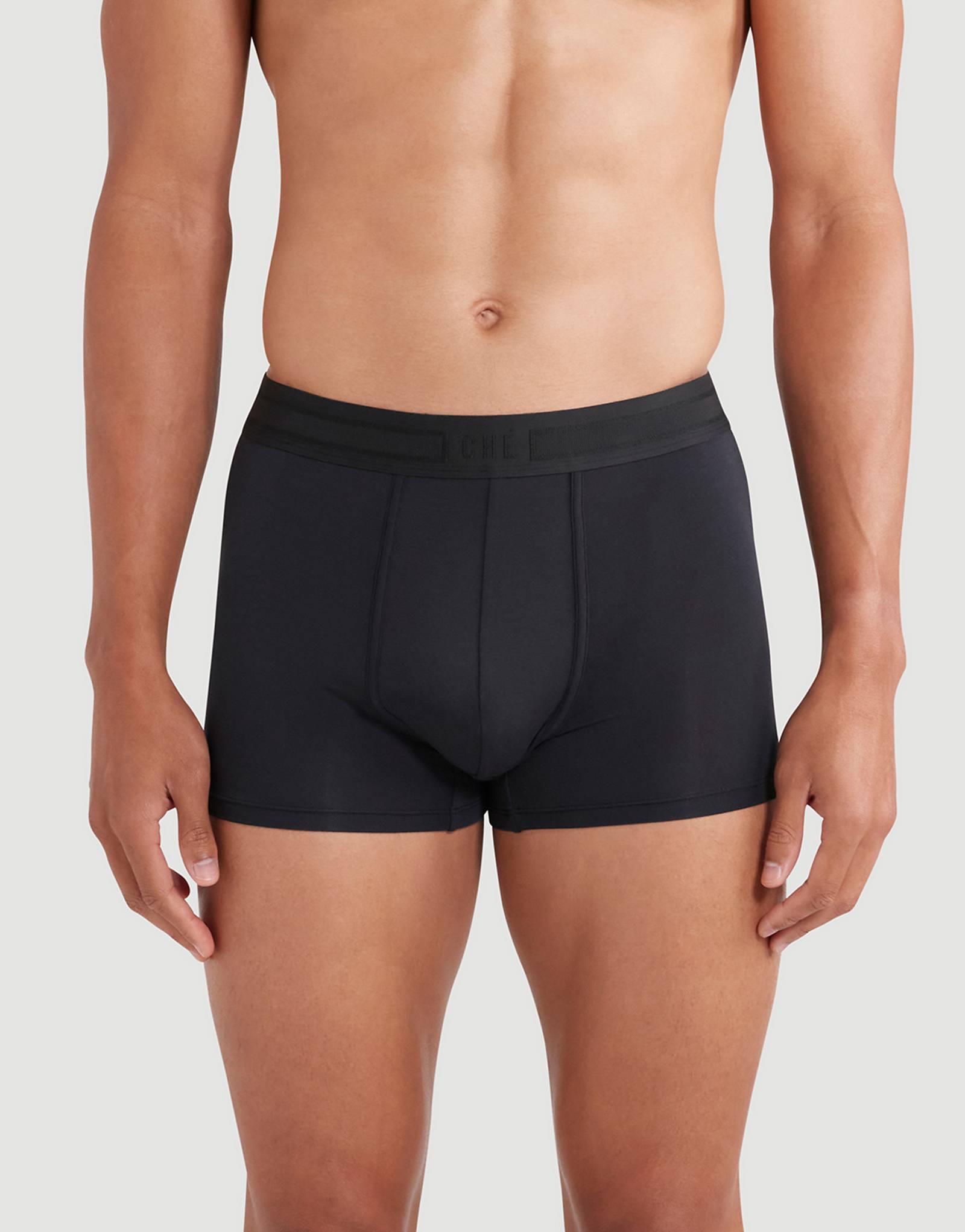 Che Studios 3 pack boxer briefs with tonal waistband in black