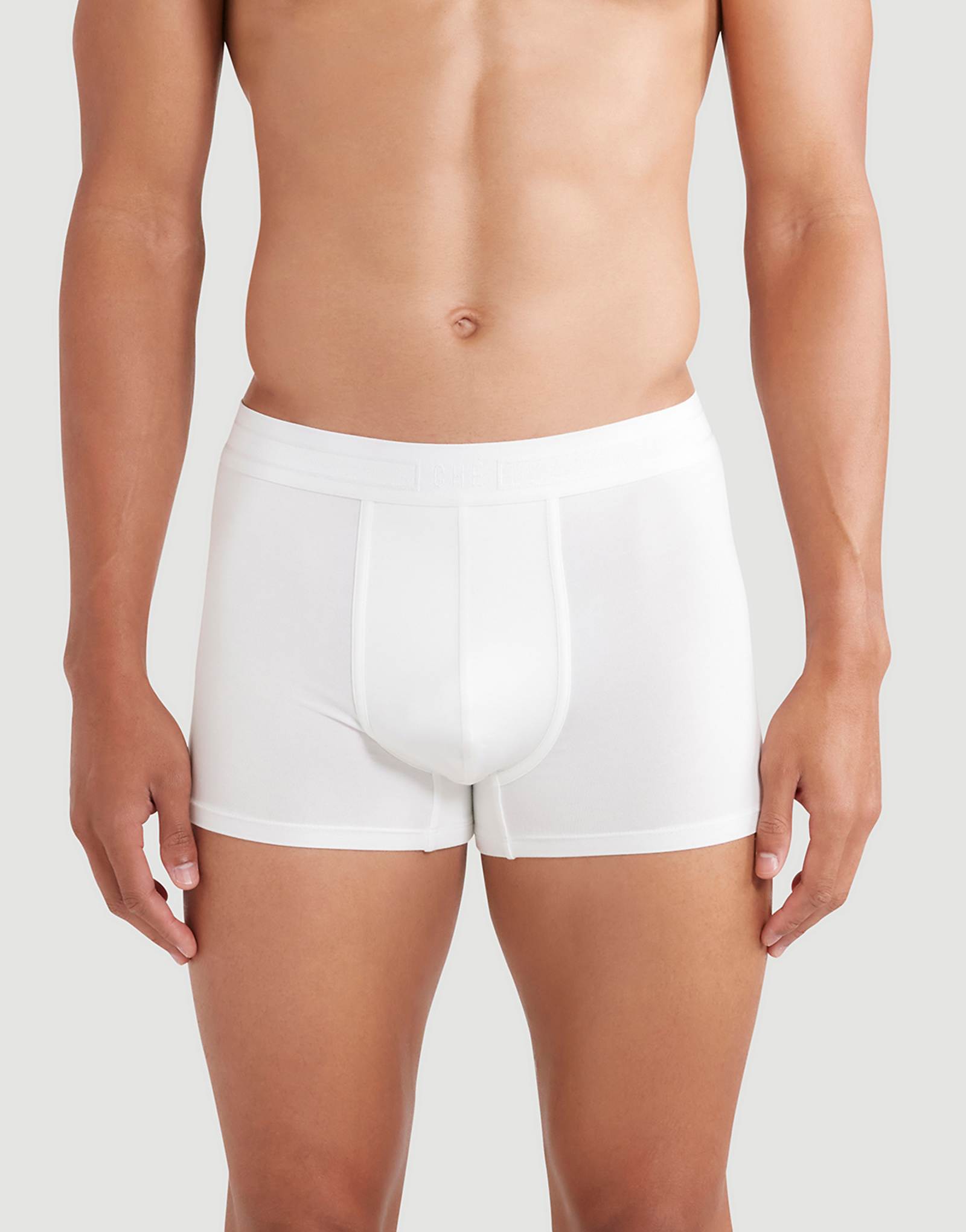 Che Studios 3 pack boxer briefs with tonal waistband in white