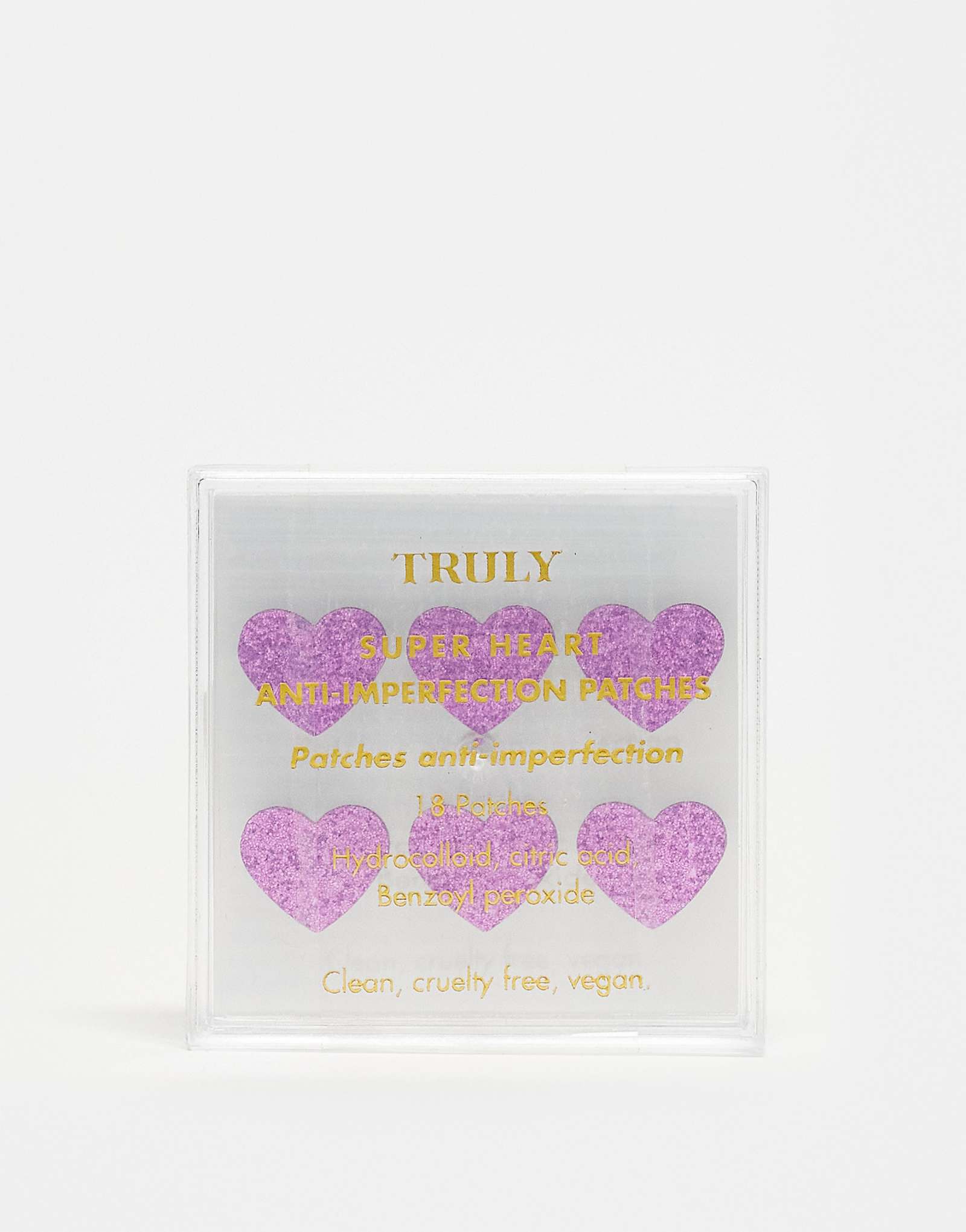 TRULY Super Heart Acne Patches