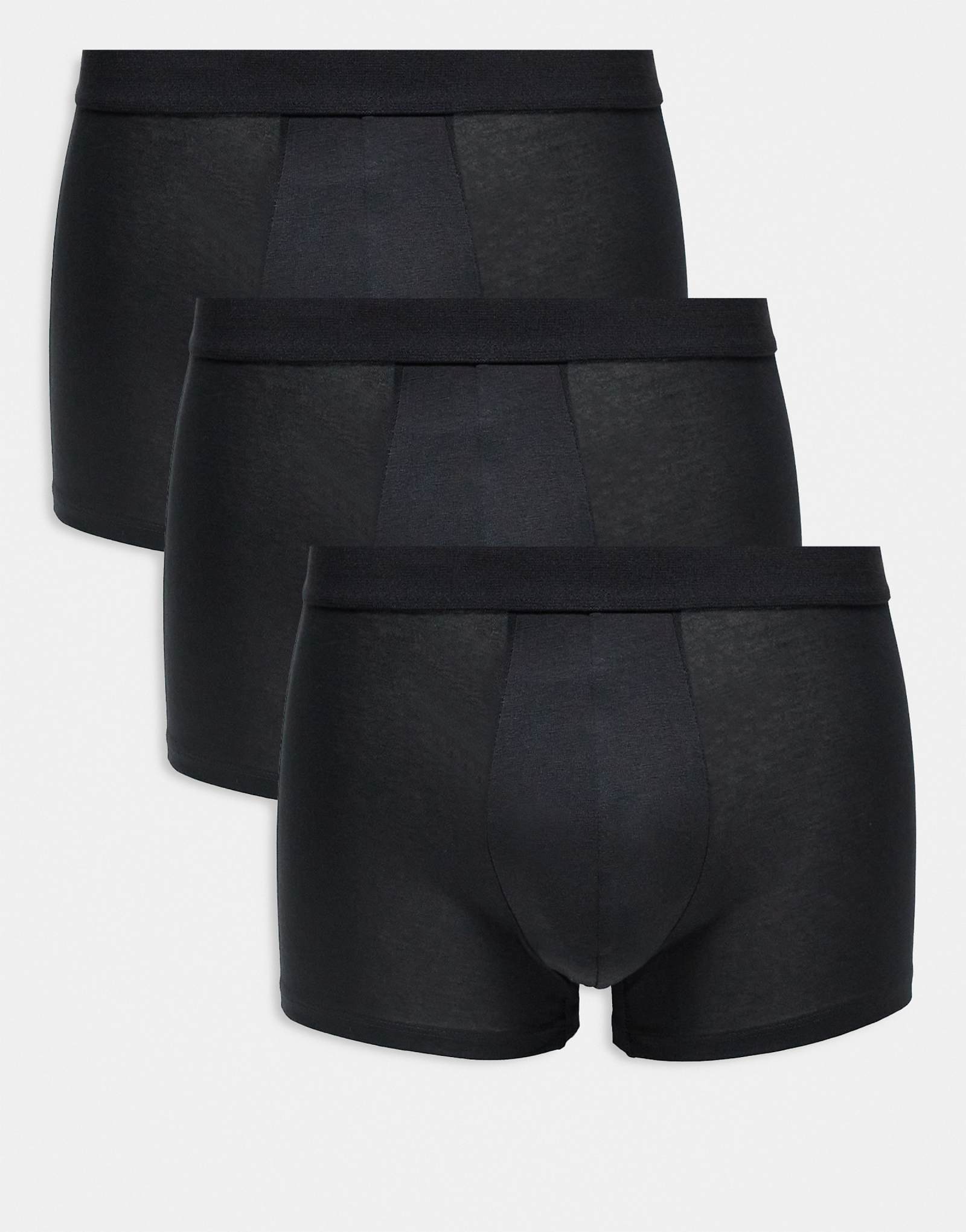 Mango 3 pack boxers in black 7590₽