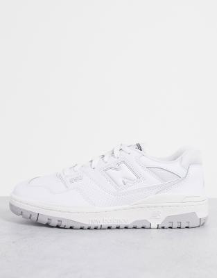 Женские кроссовки New Balance 550 белого и серого цветов