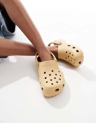 Классические сабо Crocs из пшеницы