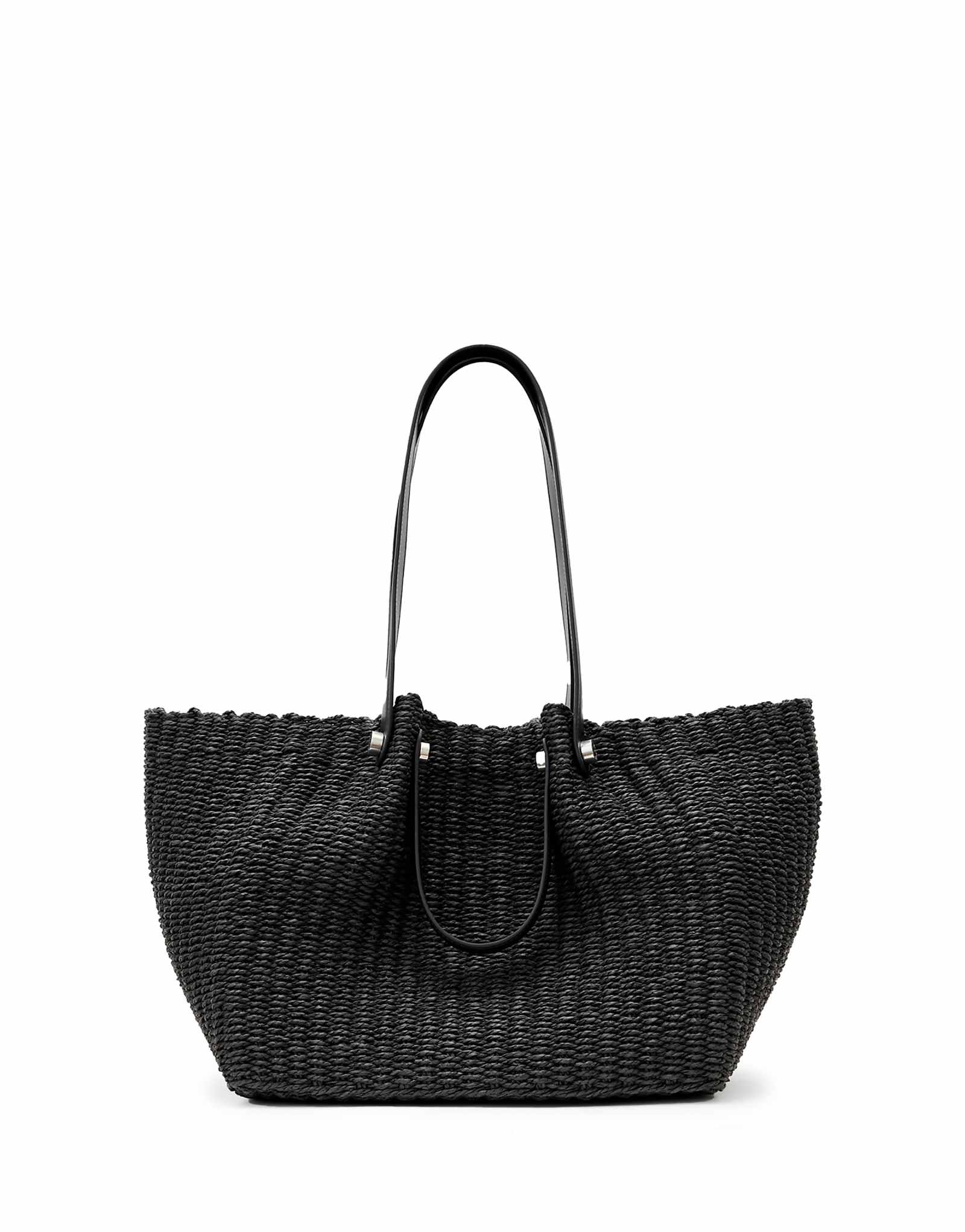 Allsaints allington tote in black