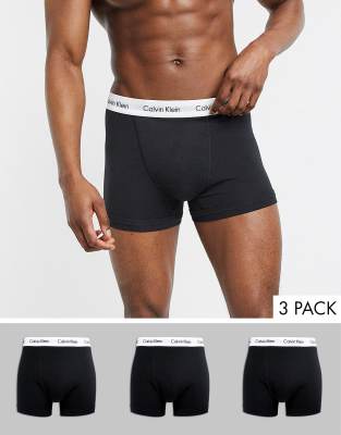 Плавки Calvin Klein из эластичного хлопка, 3 упаковки