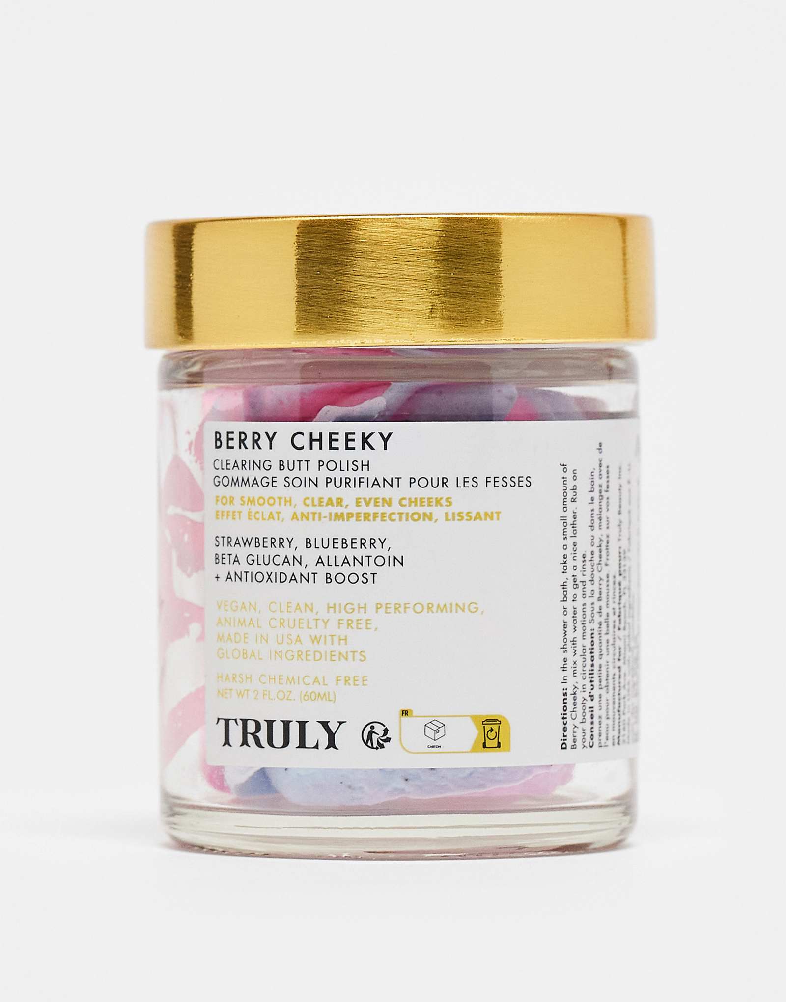 TRULY Berry Cheeky Butt Polish 60ml