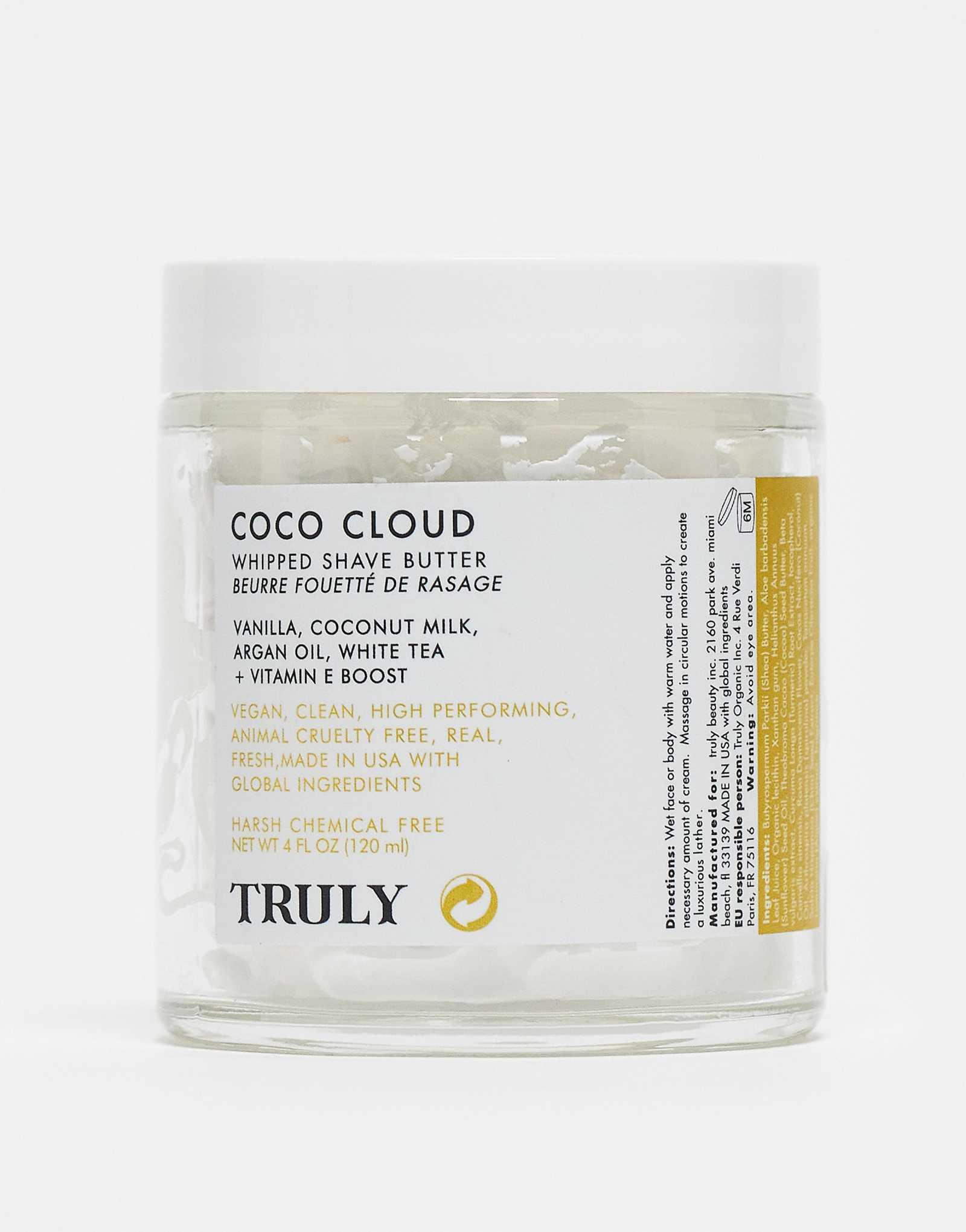 TRULY Cloud Whipped Body and Shave Butter 120ml