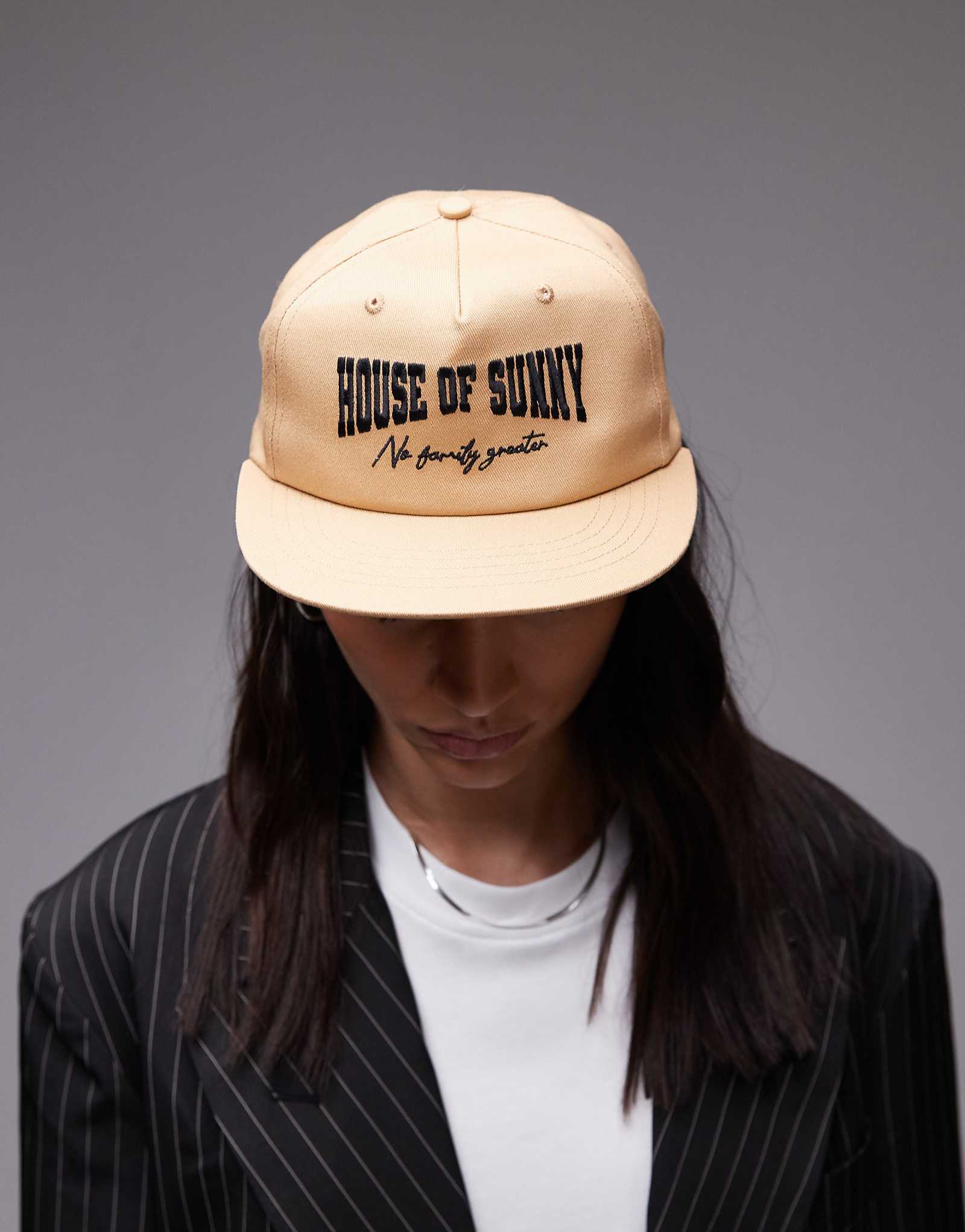 House of Sunny the power cap in tan