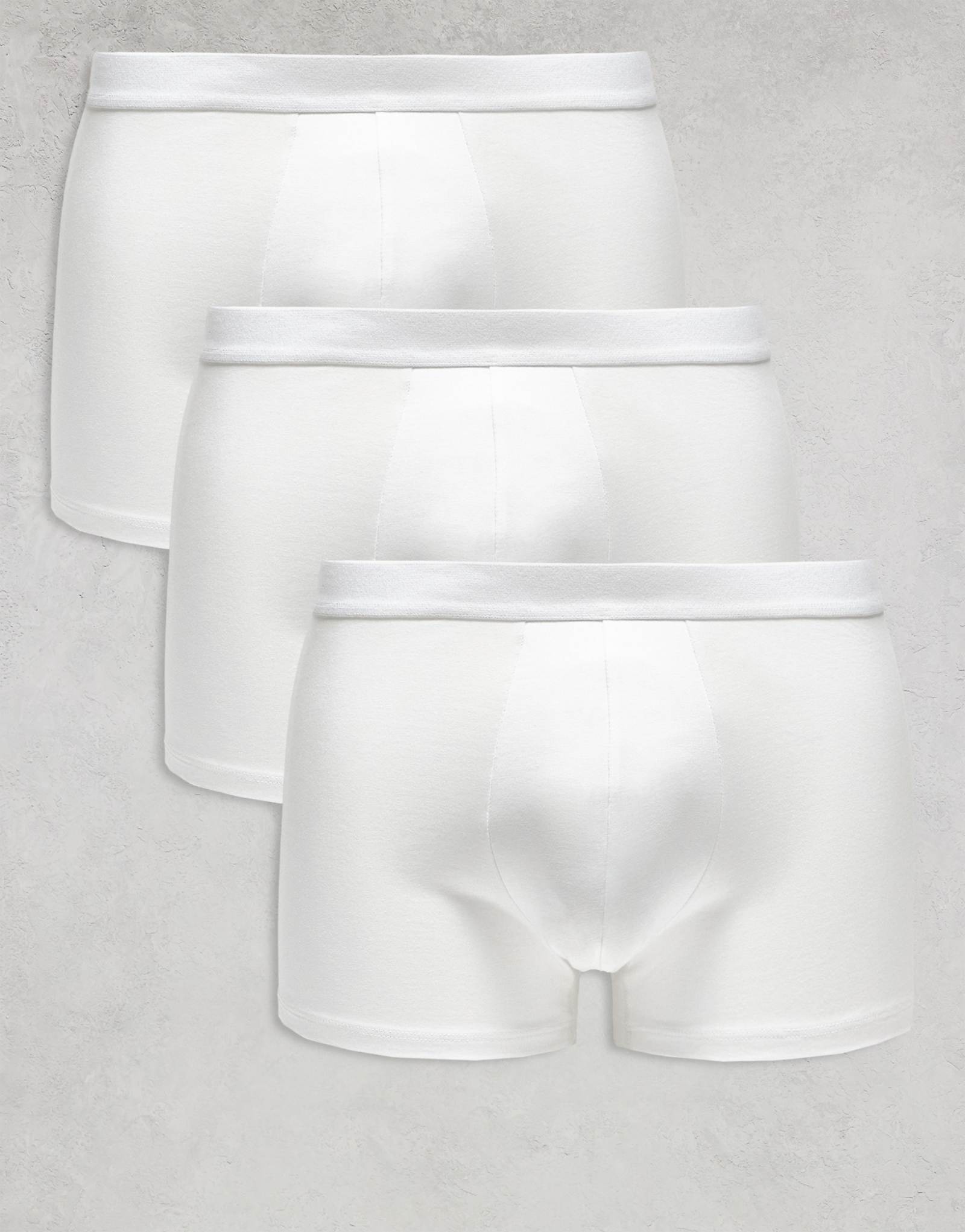 Mango 3 pack boxers in triple white 7590₽