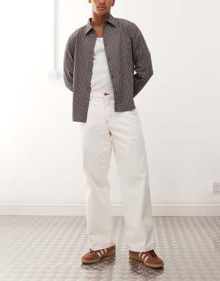 Свободные брюки Dickies painter темно-белого цвета