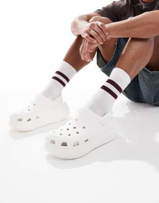 Засоритель Crocs Crush белого цвета