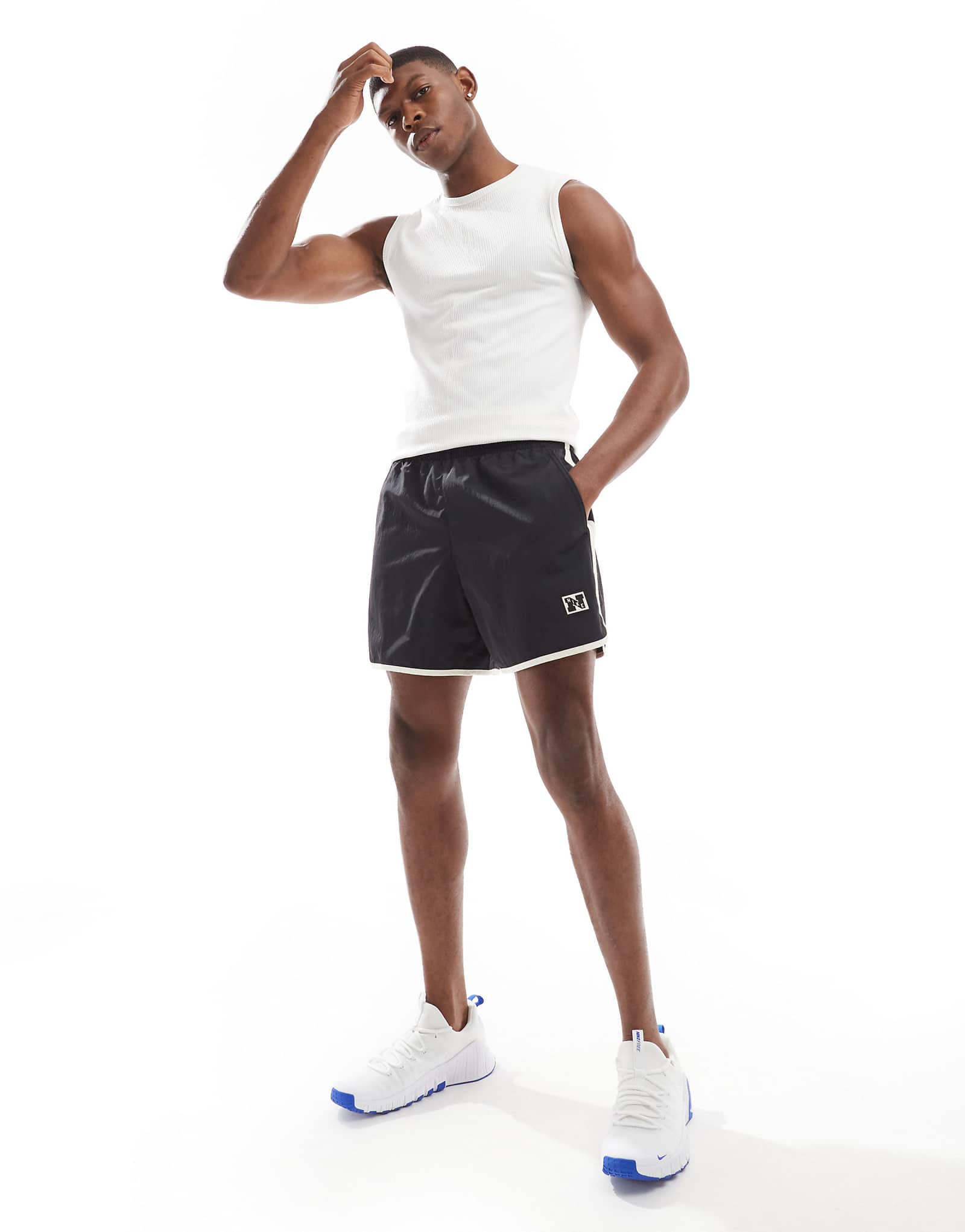 5-дюймовые шорты Nike Training Heritage черного цвета