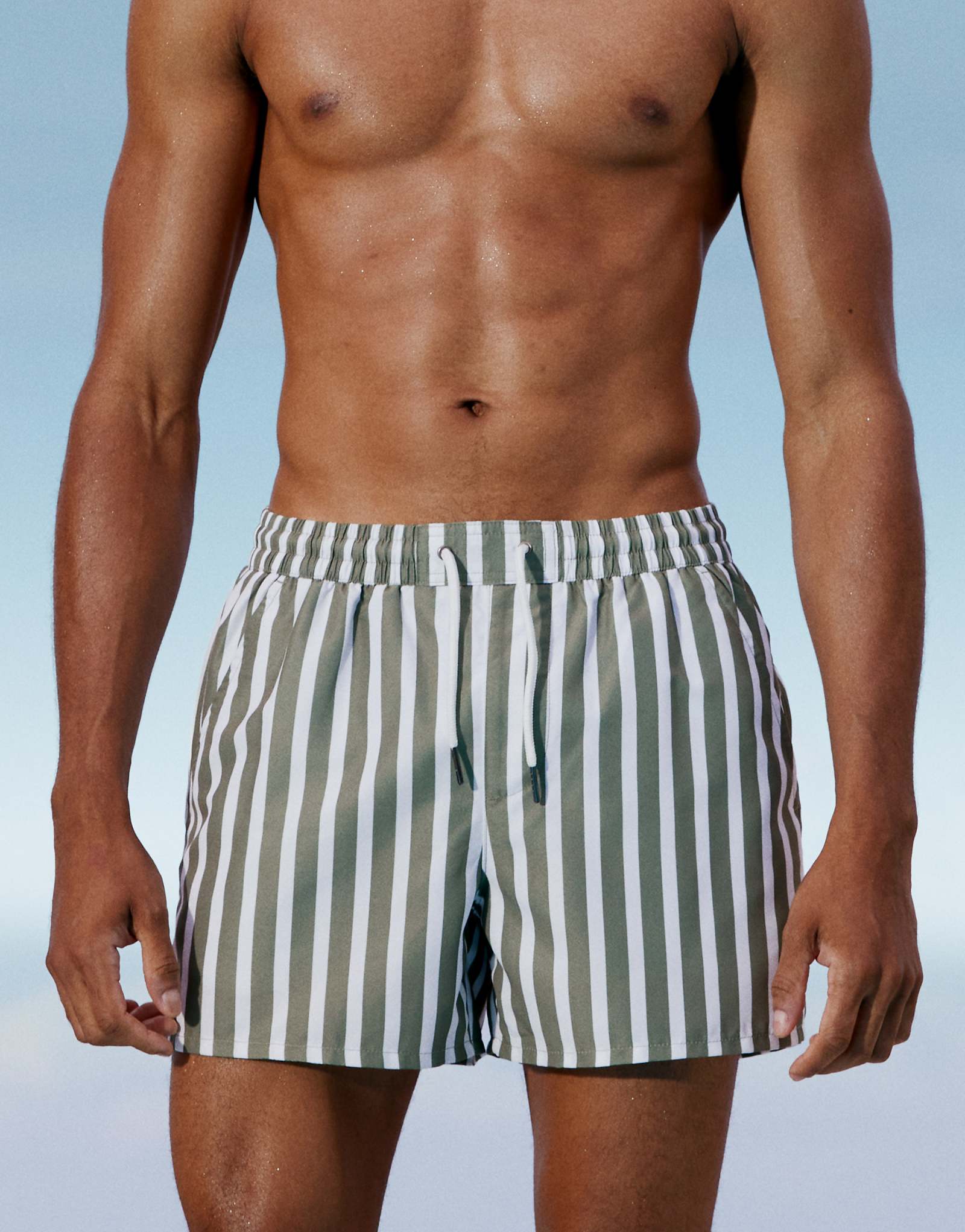 Короткая полоска Арая в зеленом цвете 3990₽