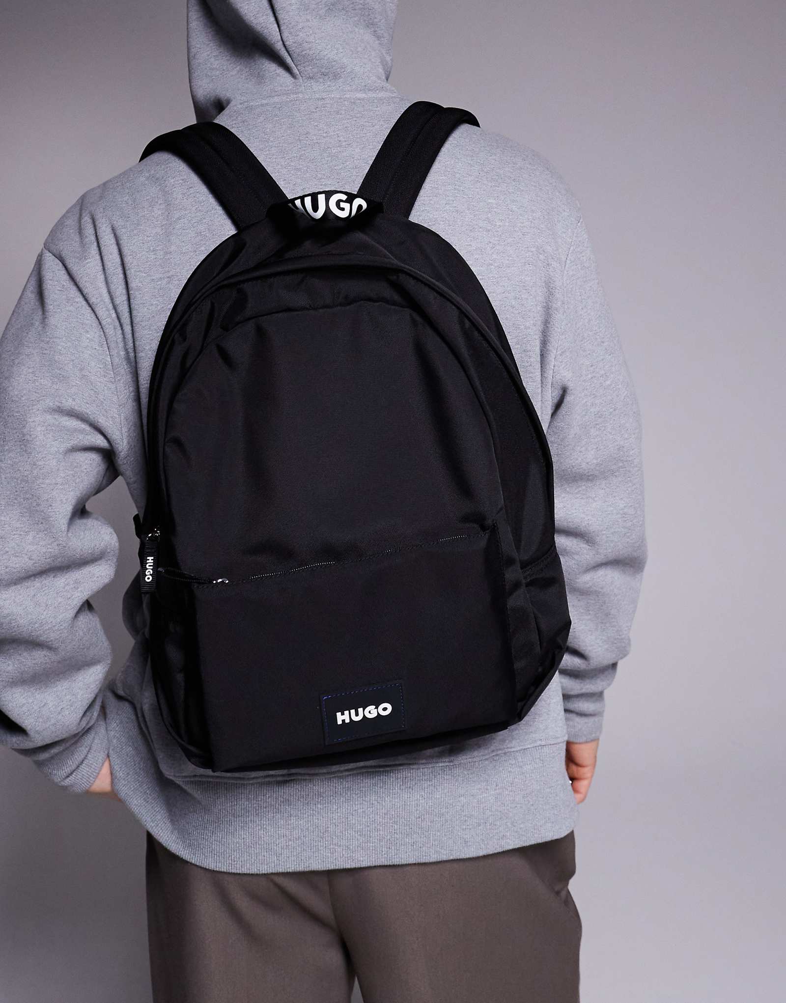 Рюкзак HUGO Blue черного цвета 16190₽