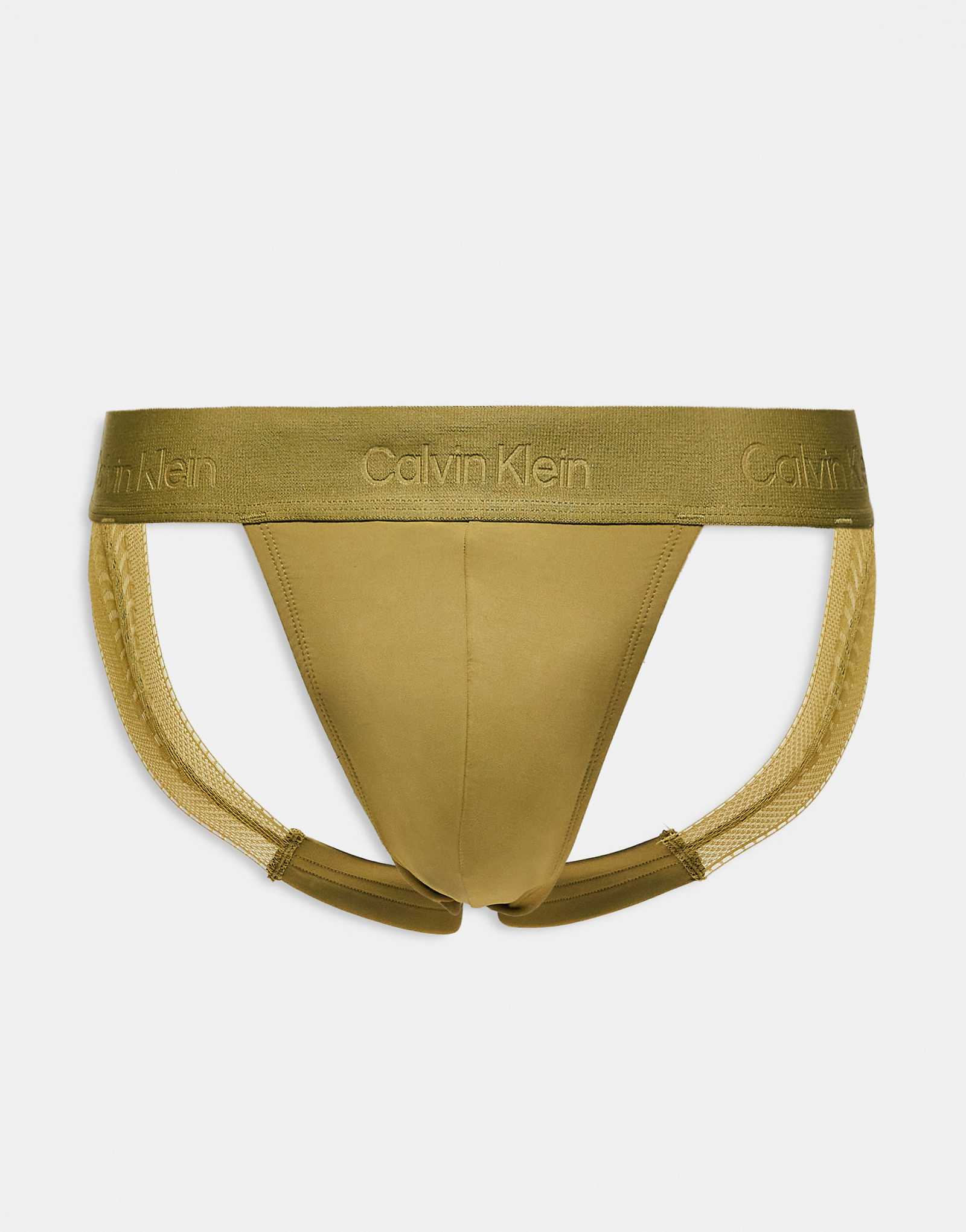 Кружевной ремешок Calvin Klein Sculpt зеленого цвета 6790₽