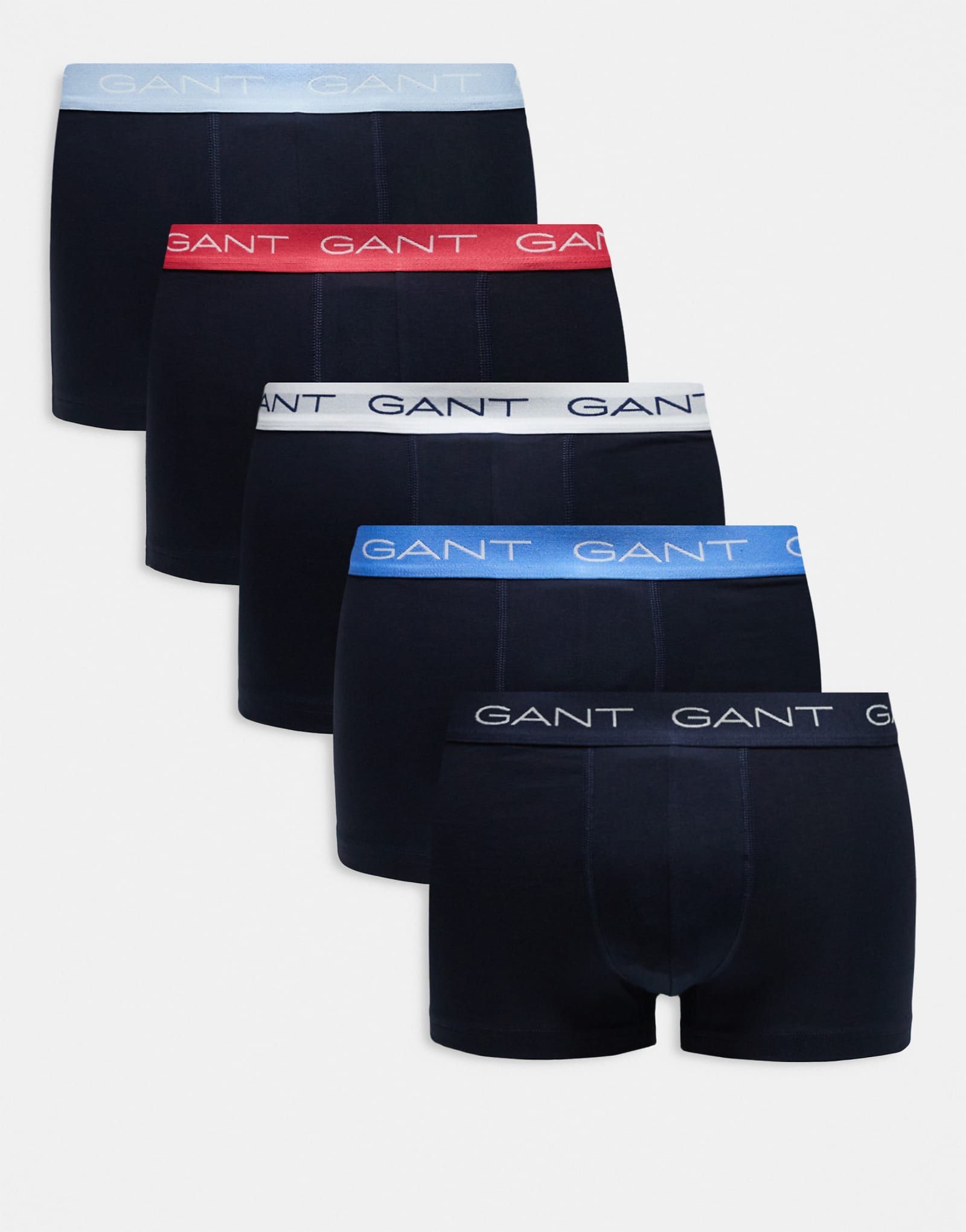 Трусы-боксеры GANT из 5 комплектов черного цвета multi 14790₽
