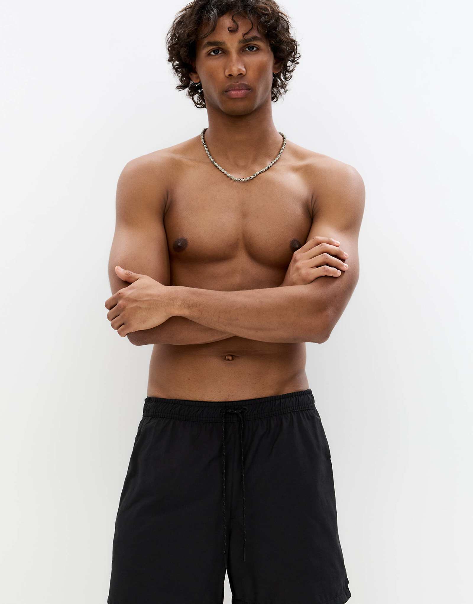 Плавательные шорты Pull-Bear STWD черного цвета 6790₽