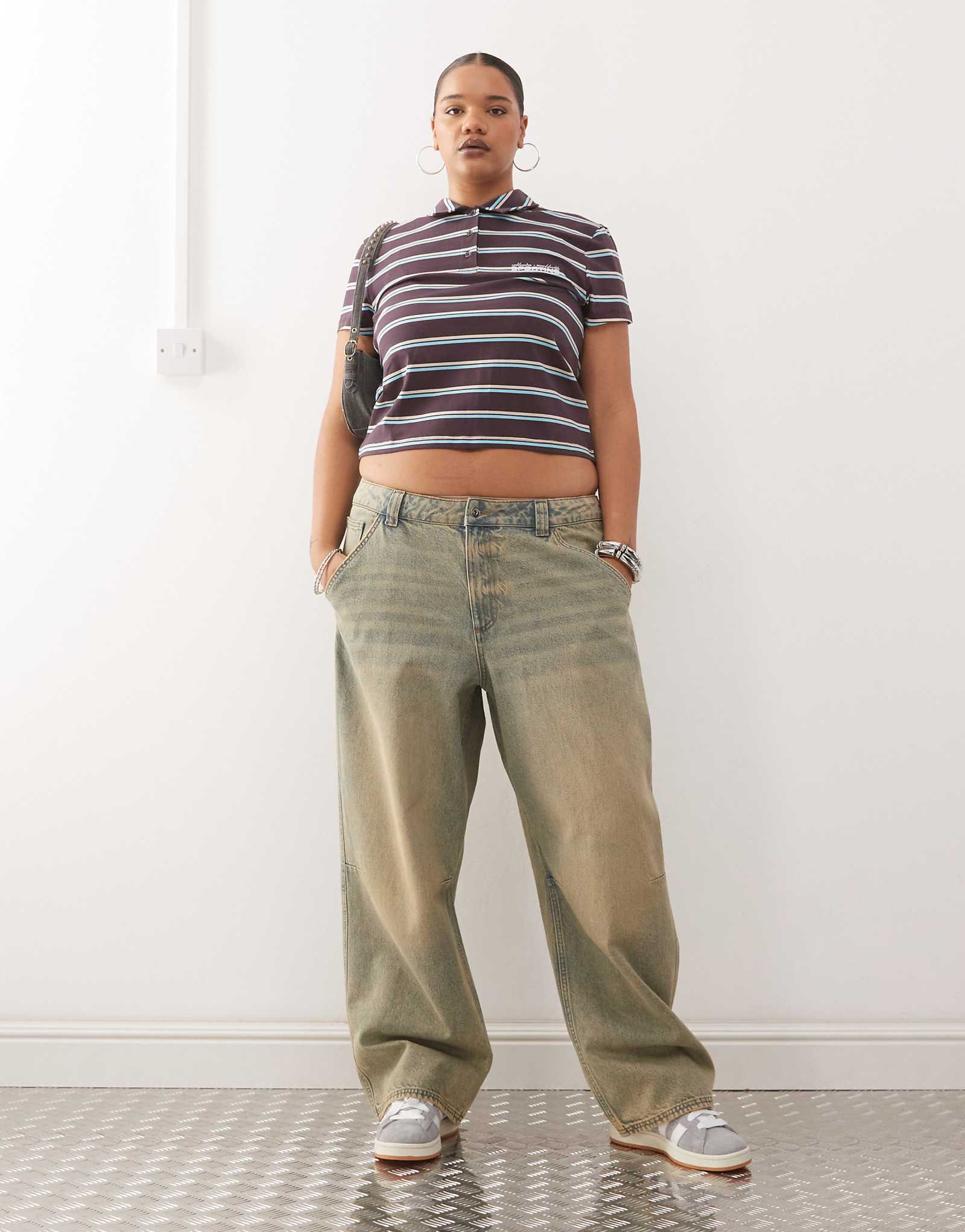 Джинсы COLLUSION Plus x001 antifit после стирки с отбеливателем 9190₽