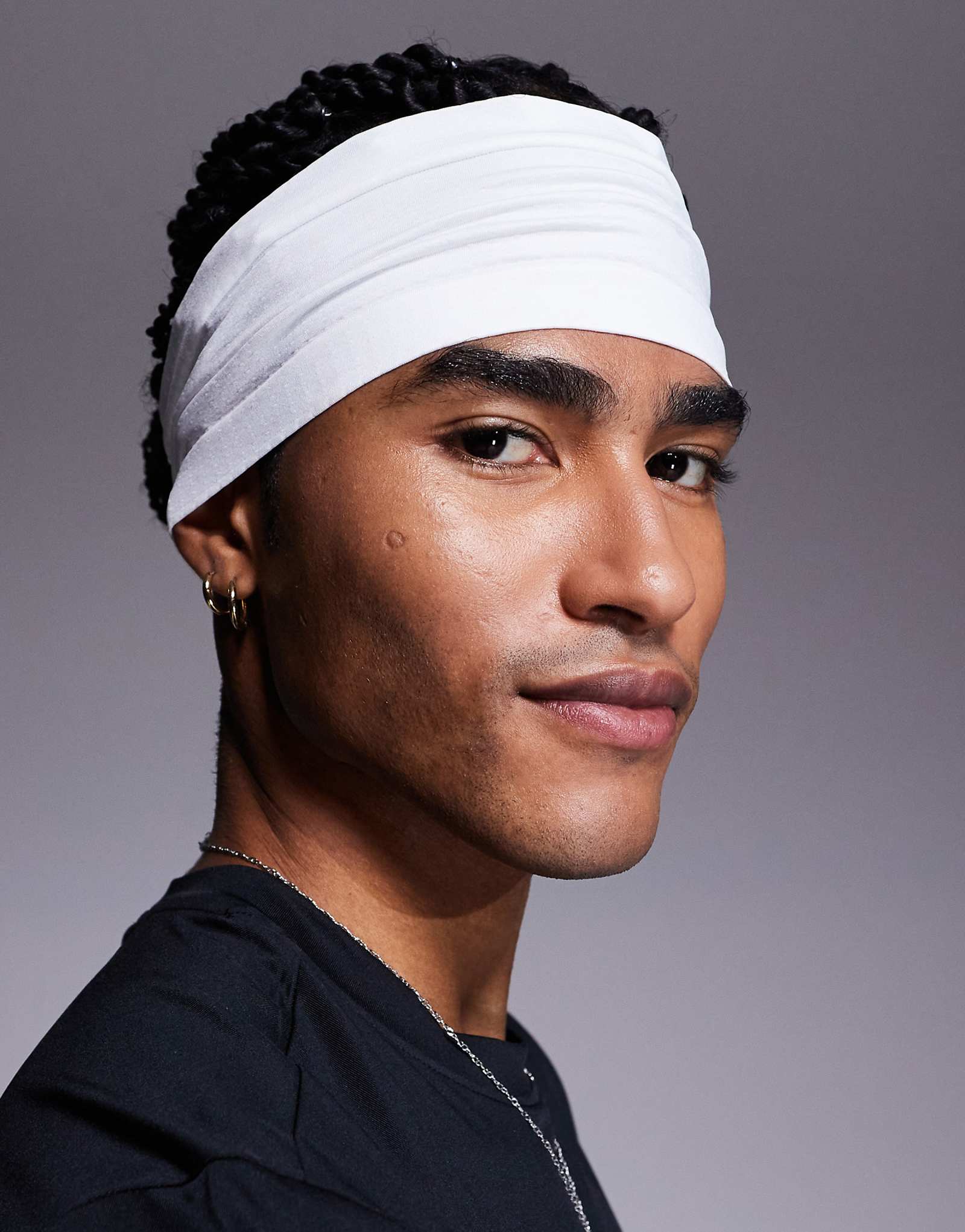 4505 бесшовная сетчатая повязка для бега белого цвета 2090₽