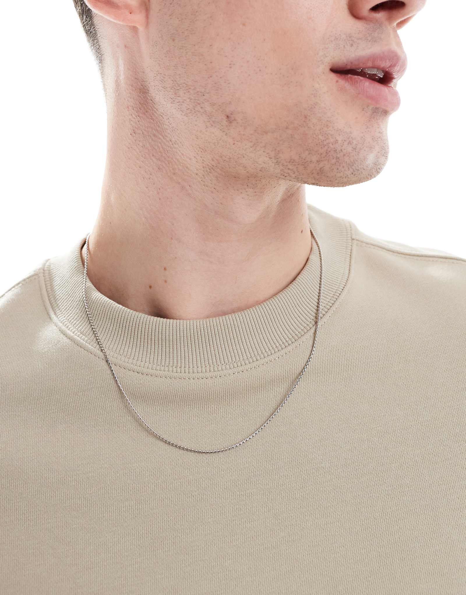 Круглое колье в елочку Lost Souls диаметром 1,5 мм из нержавеющей стали