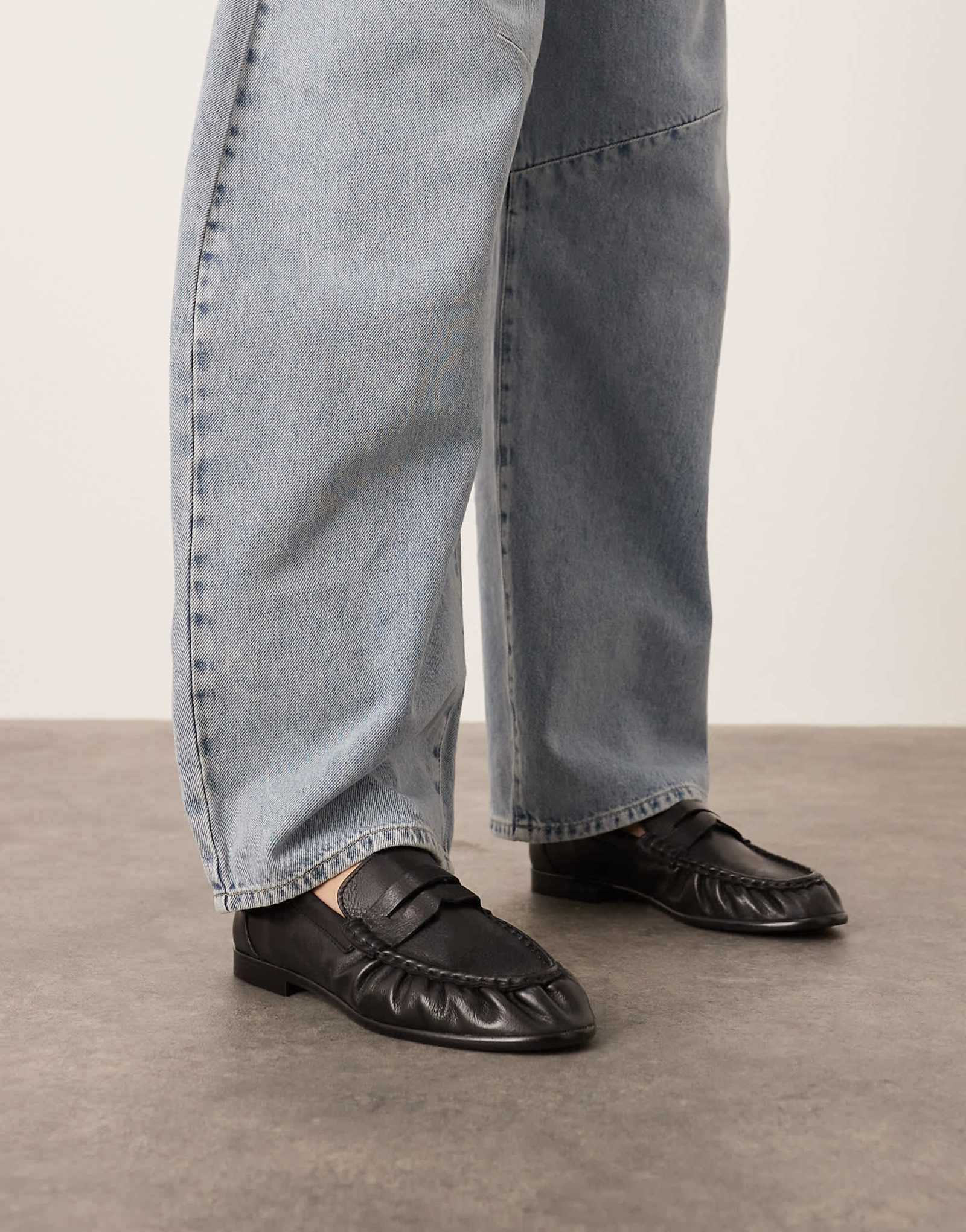 ПОДБЕРИ кожаные мокасины премиум-класса черного цвета 24290₽