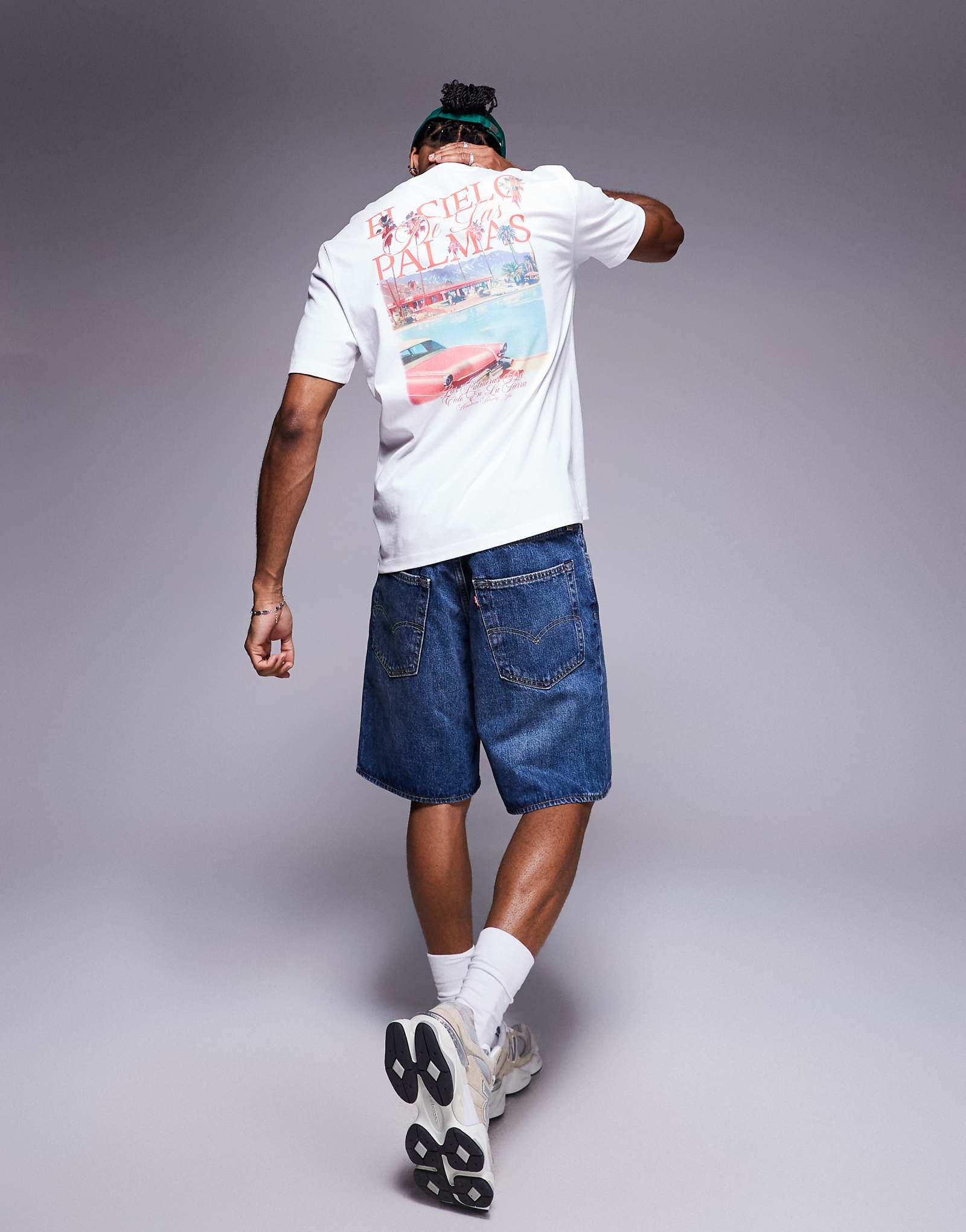 Футболка River Island Cielo Palmas белого цвета 9790₽