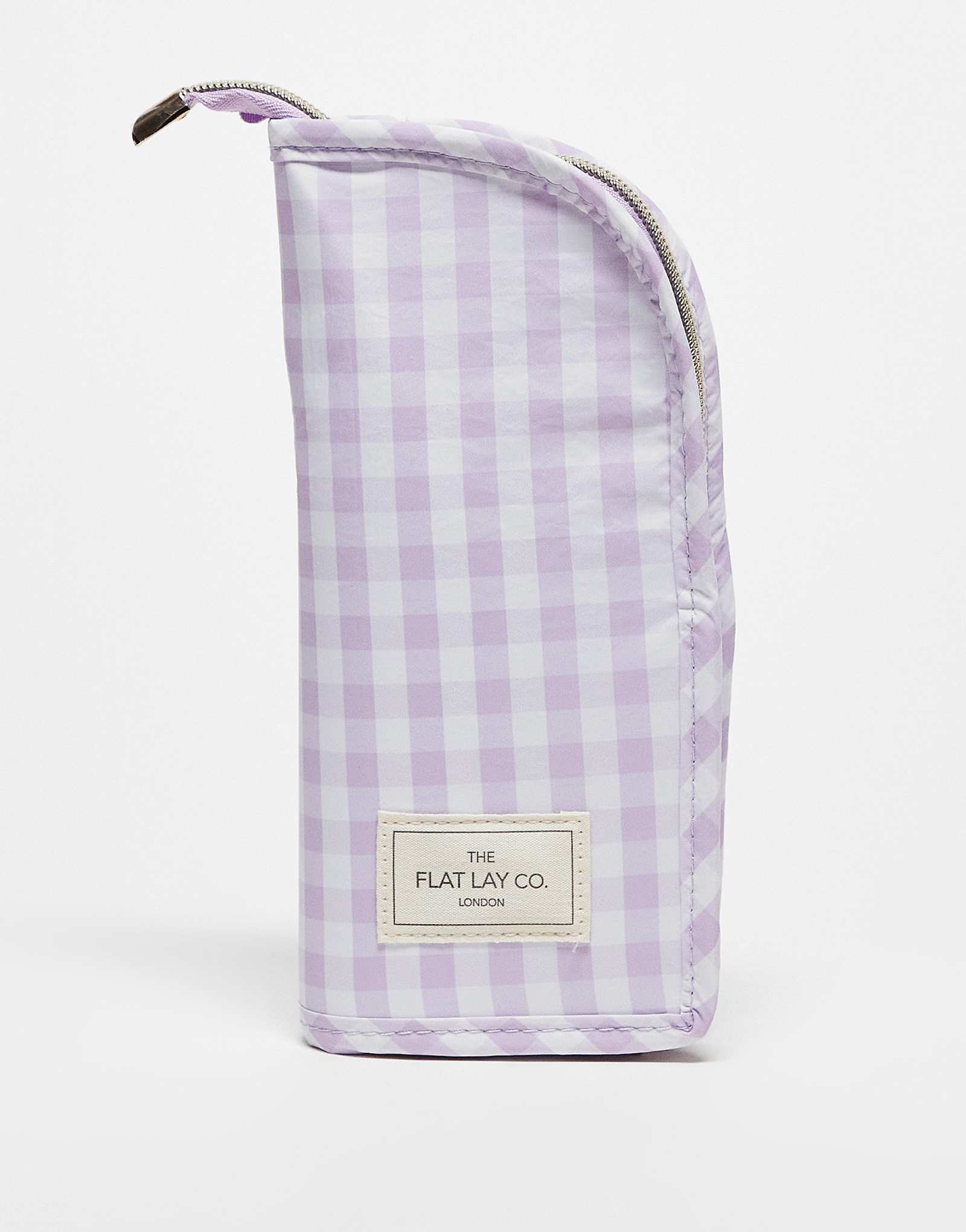 Эксклюзивный футляр для кистей для макияжа Flat Lay Co. x ASOS в сиреневой гамме