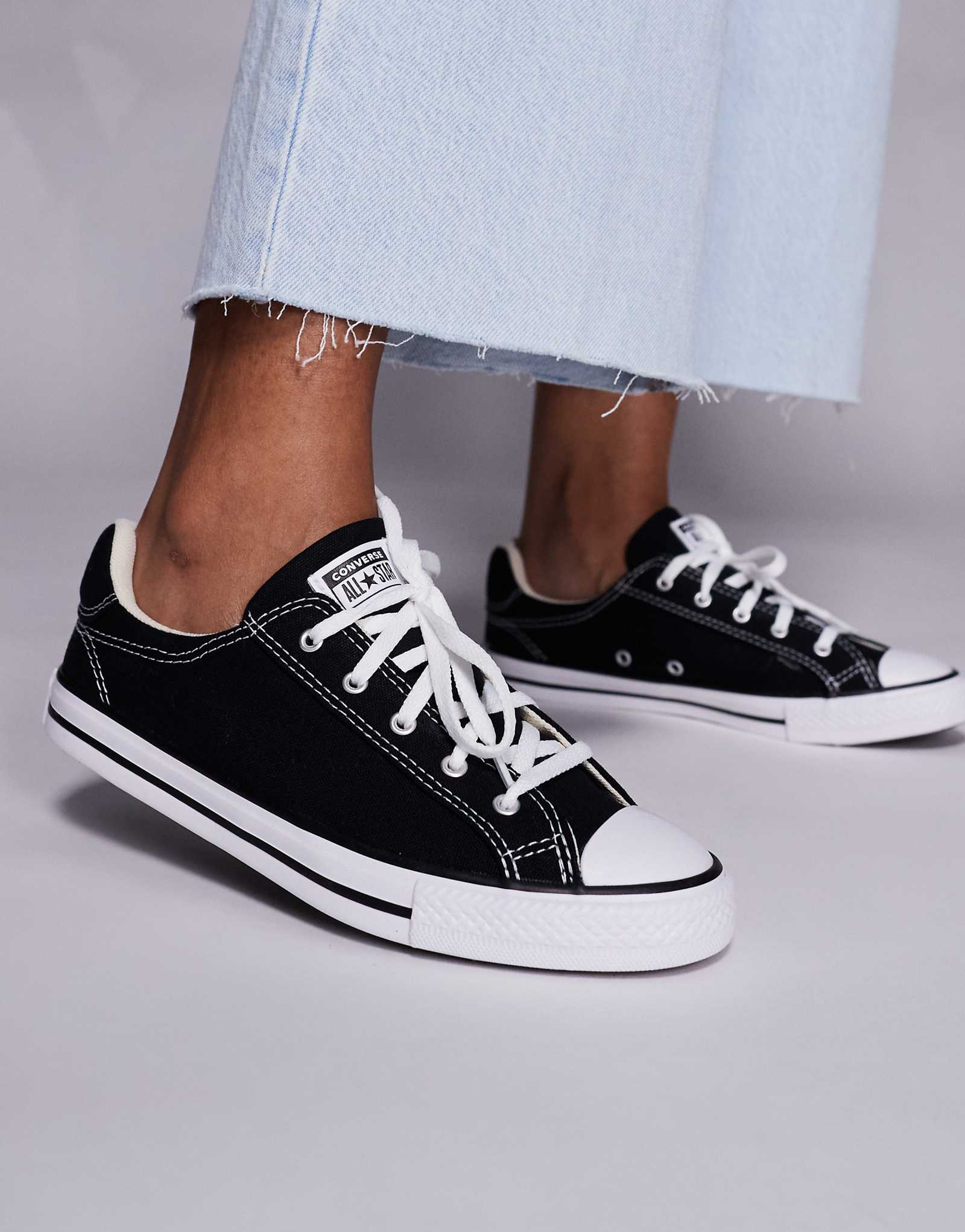Кроссовки Converse Chuck Taylor All Star Dainty Lucky черного цвета 8890₽