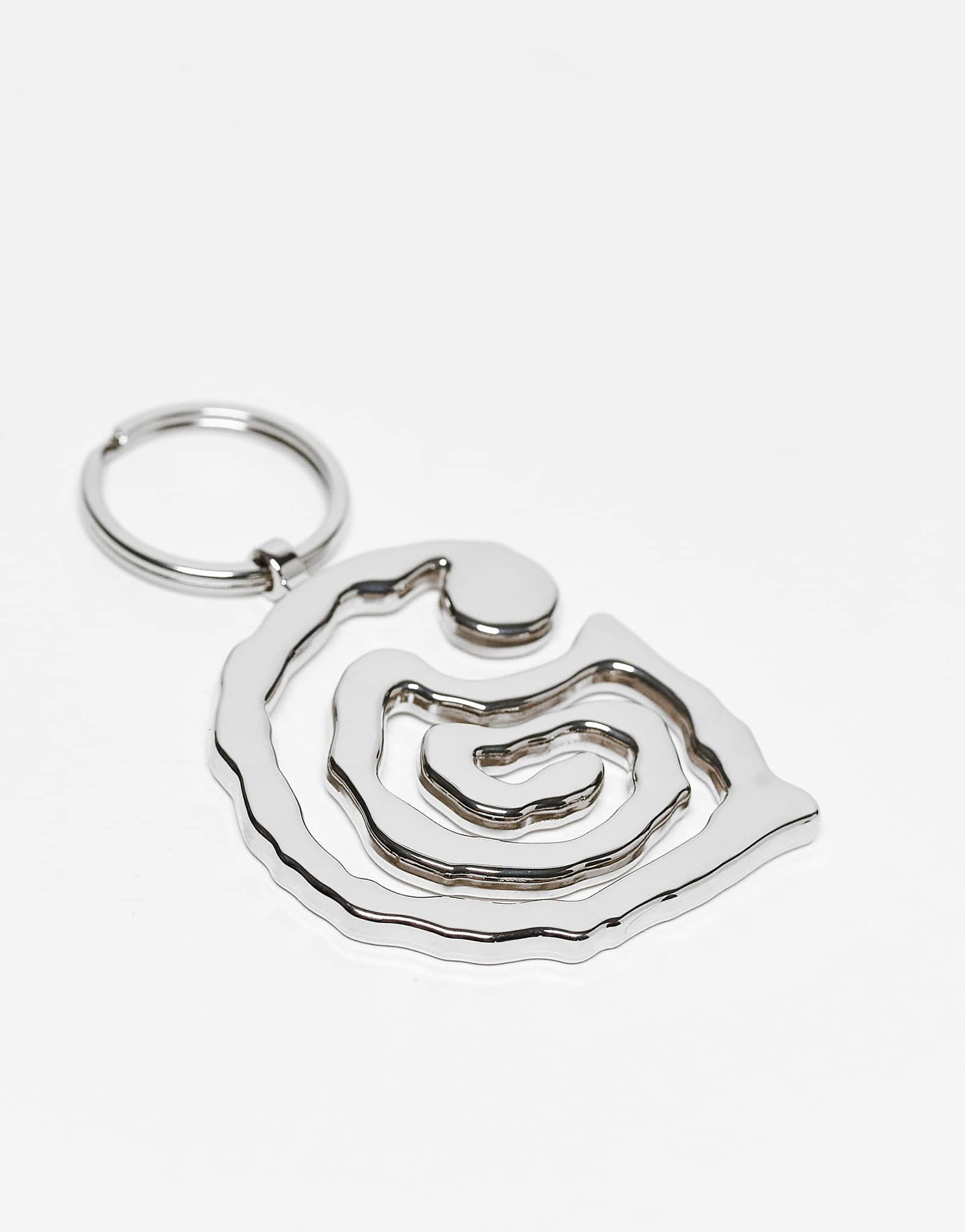 Брелок для ключей Carhartt WIP helix серебристого цвета 3690₽